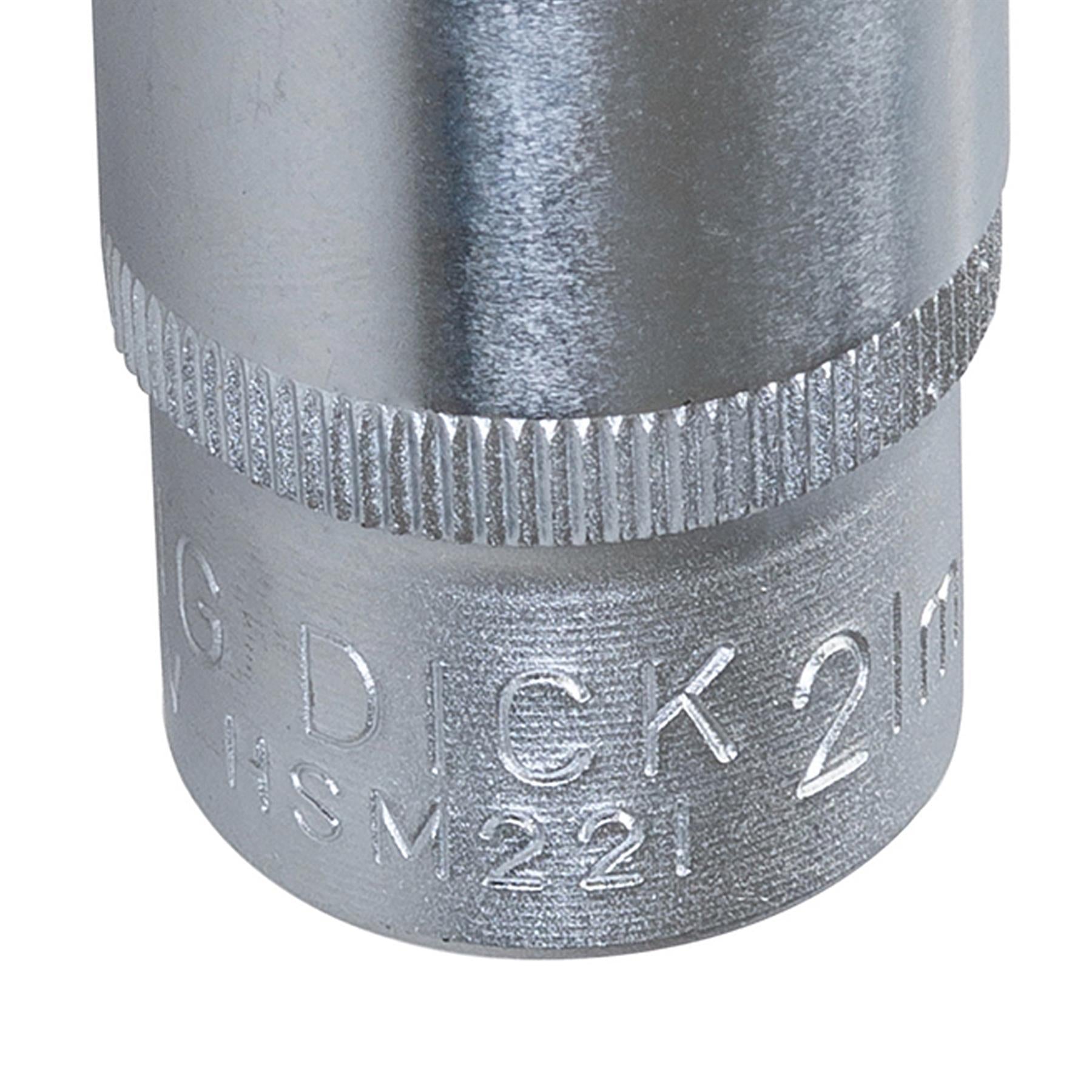 King Dick Socket 1/2" Sd 12pt Metric 21mm