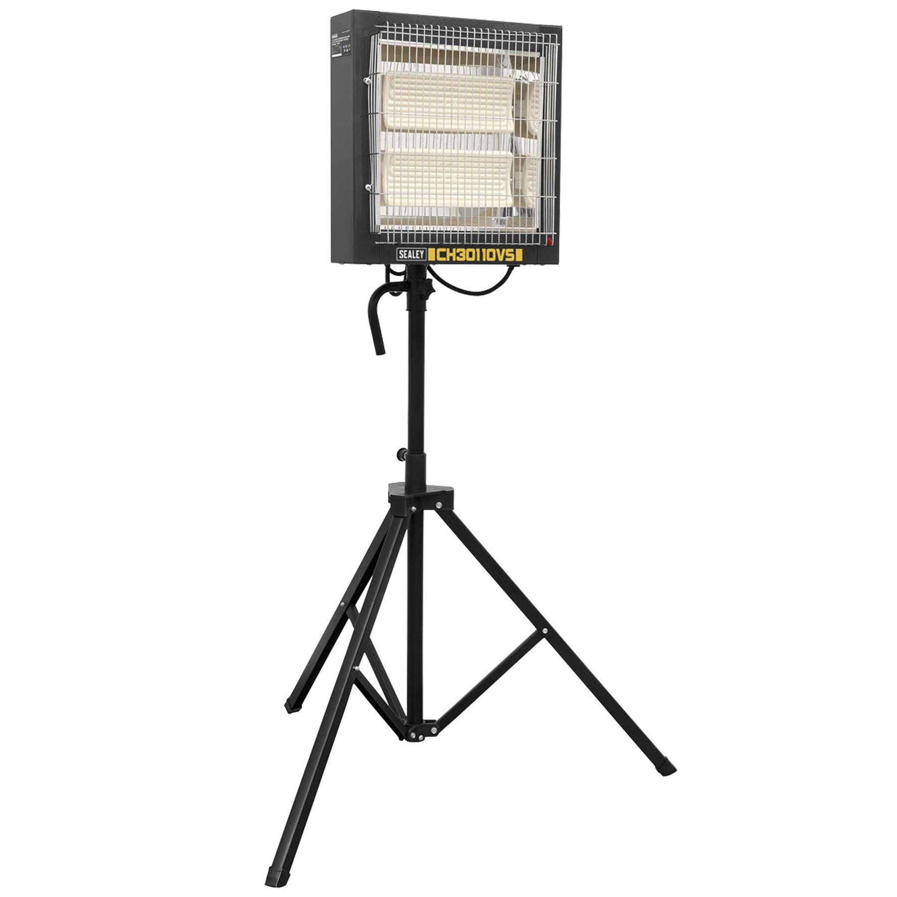 Sealey Ceramic Heater with Telescopic Tripod Stand 1.2/2.4kW - 110V