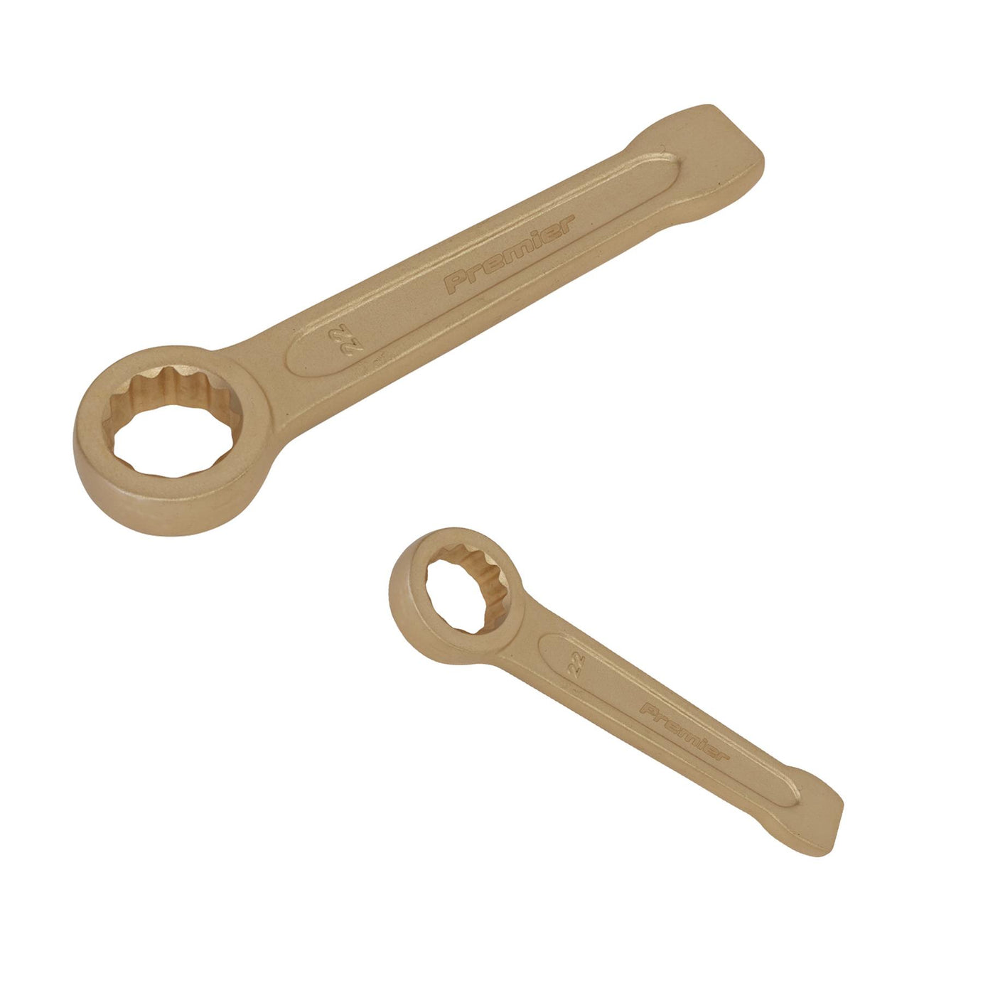 Sealey Slogging Spanner Ring End 22mm - Non-Sparking