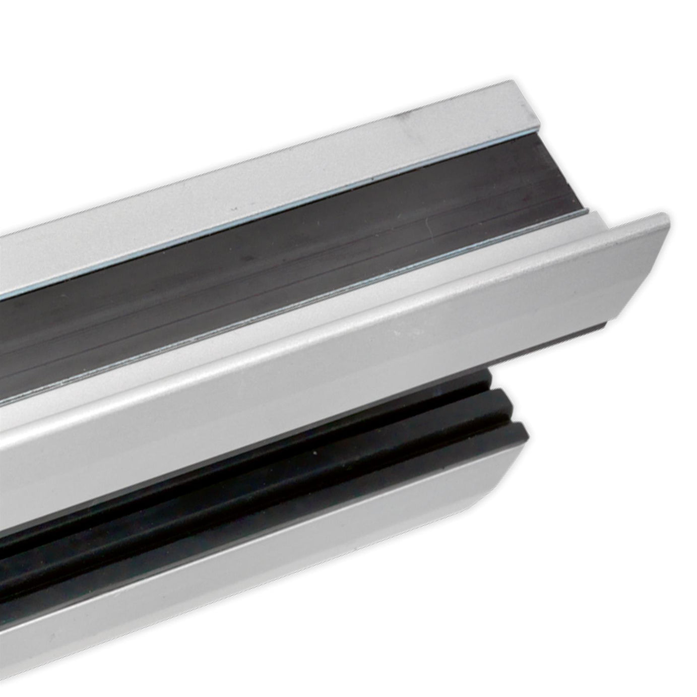 Soft Jaws for Vices -clamping 100mm  Aluminium body with soft rubber Sealey