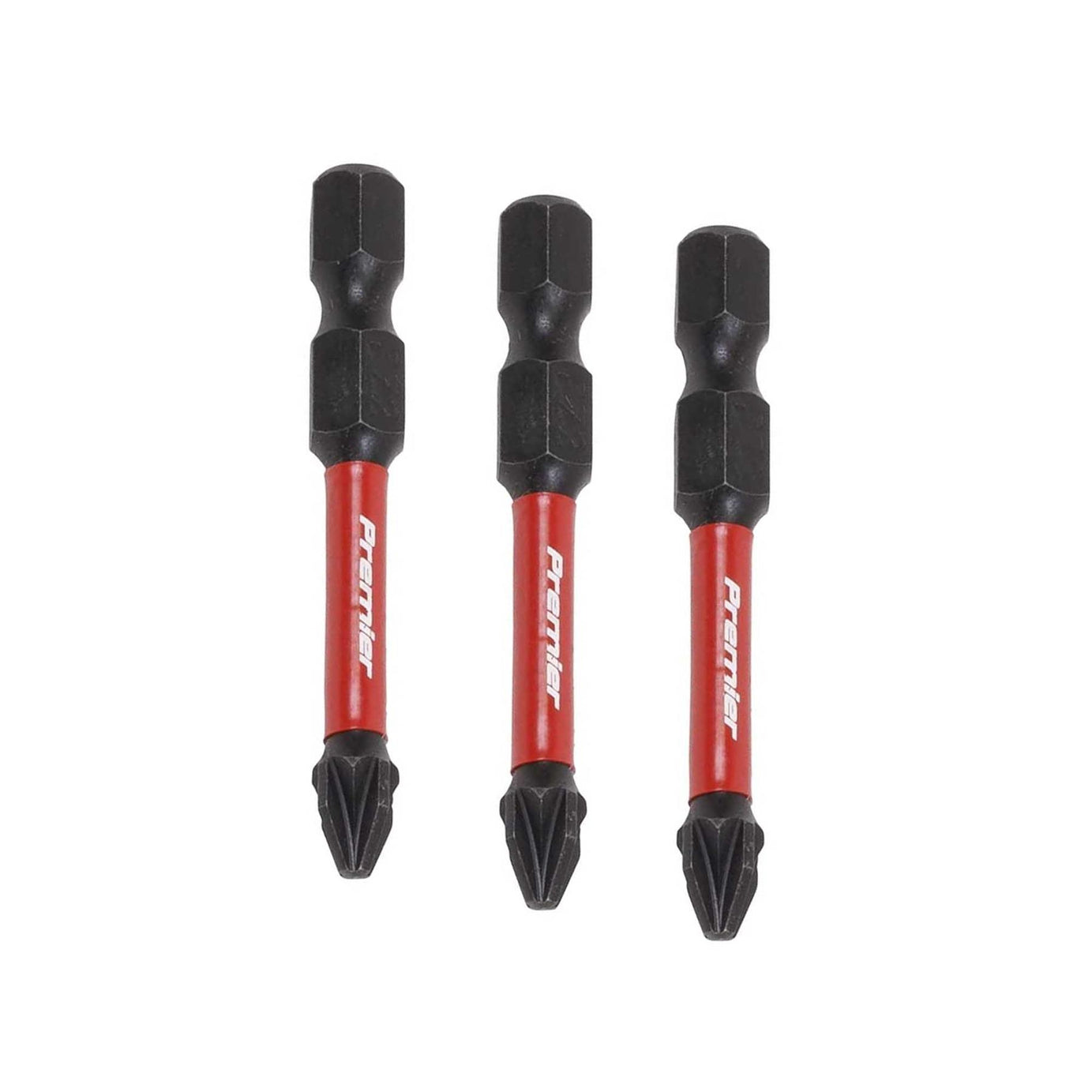 Pozi #2 Impact Power Tool Bits 50mm - 3pc