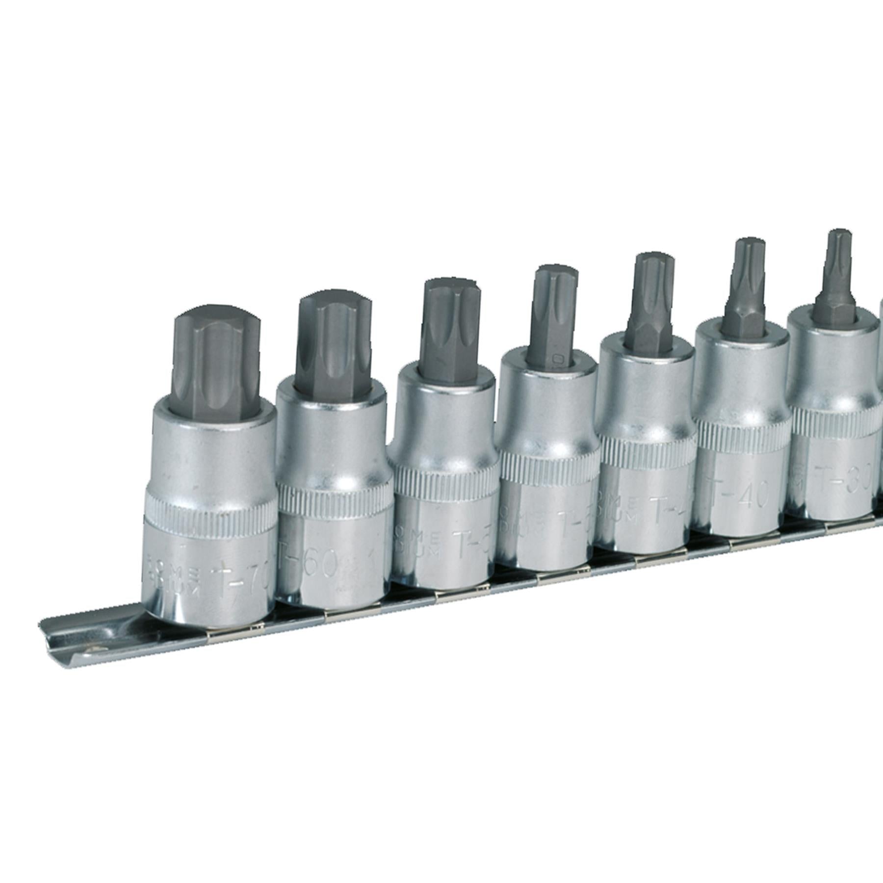 Sealey TRX-Star* Socket Bit Set 10pc 1/2"Sq Drive