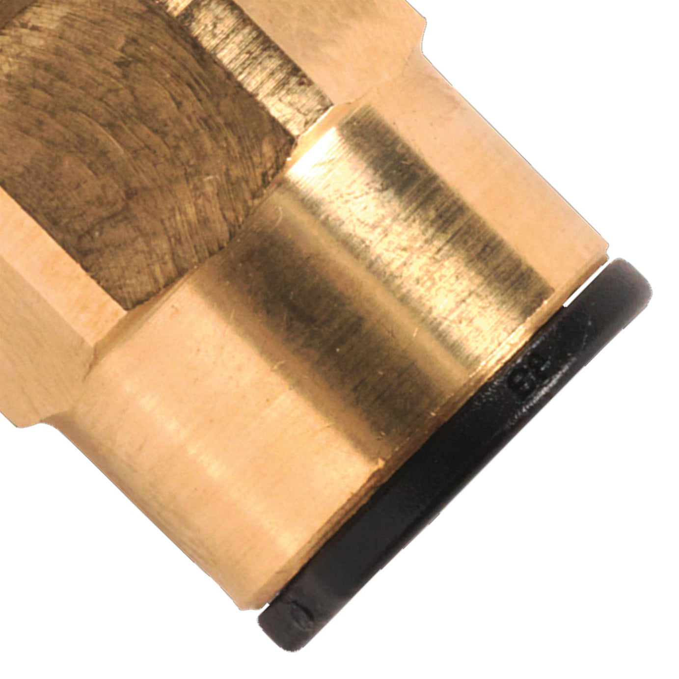 Sealey Brass SuperThread Str Adaptor 8mmx1/4"BSP Pk of 2 (RM10812)