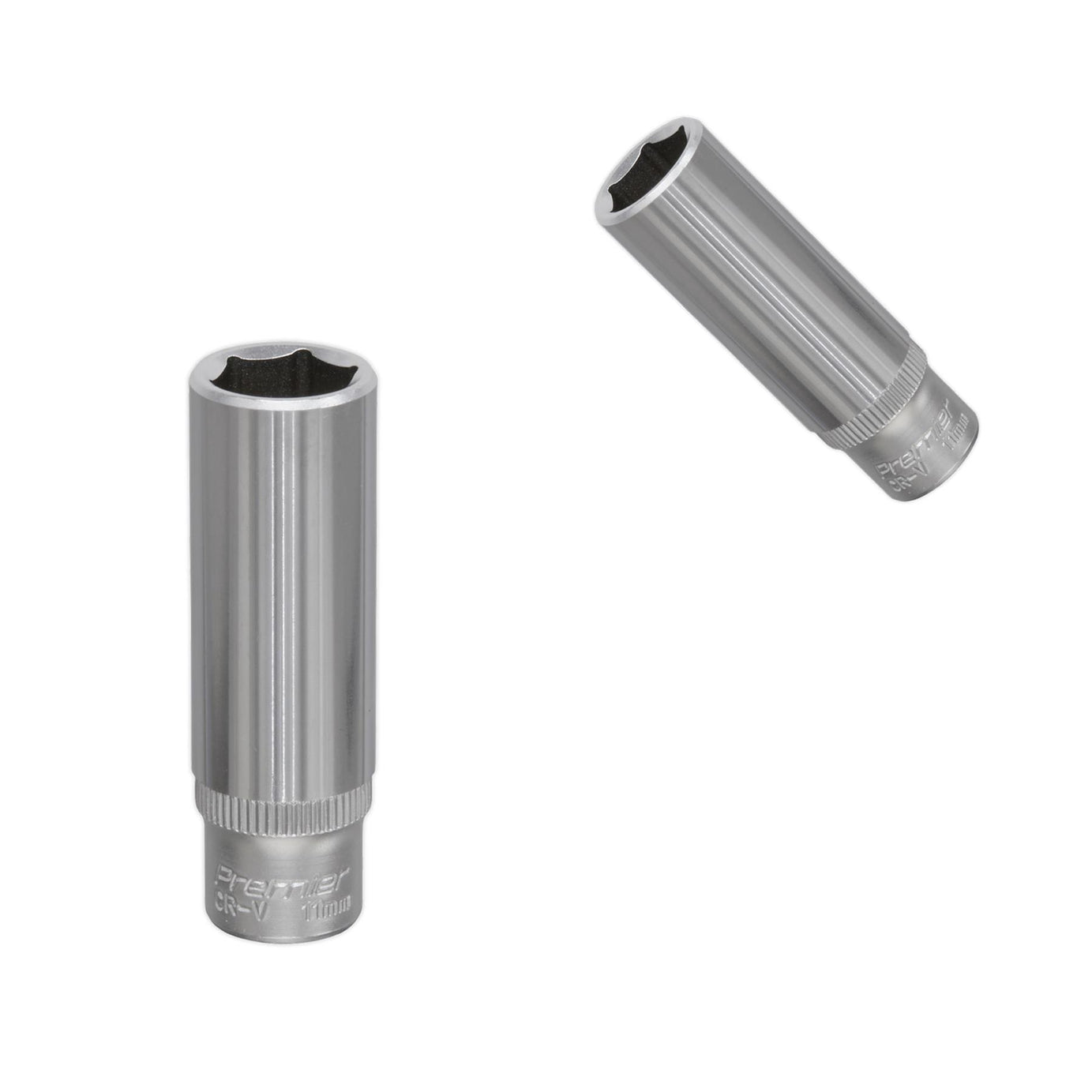 Sealey WallDrive® Socket 11mm Deep 1/4"Sq Drive