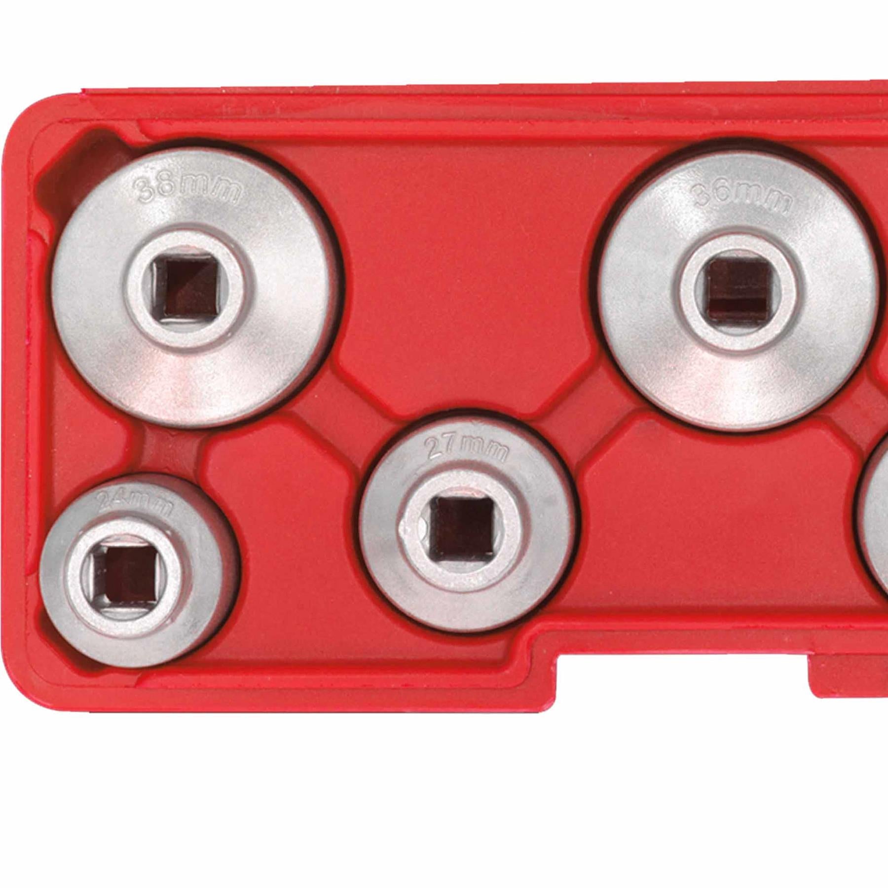 Sealey Oil Filter Cap Wrench Set 7pc