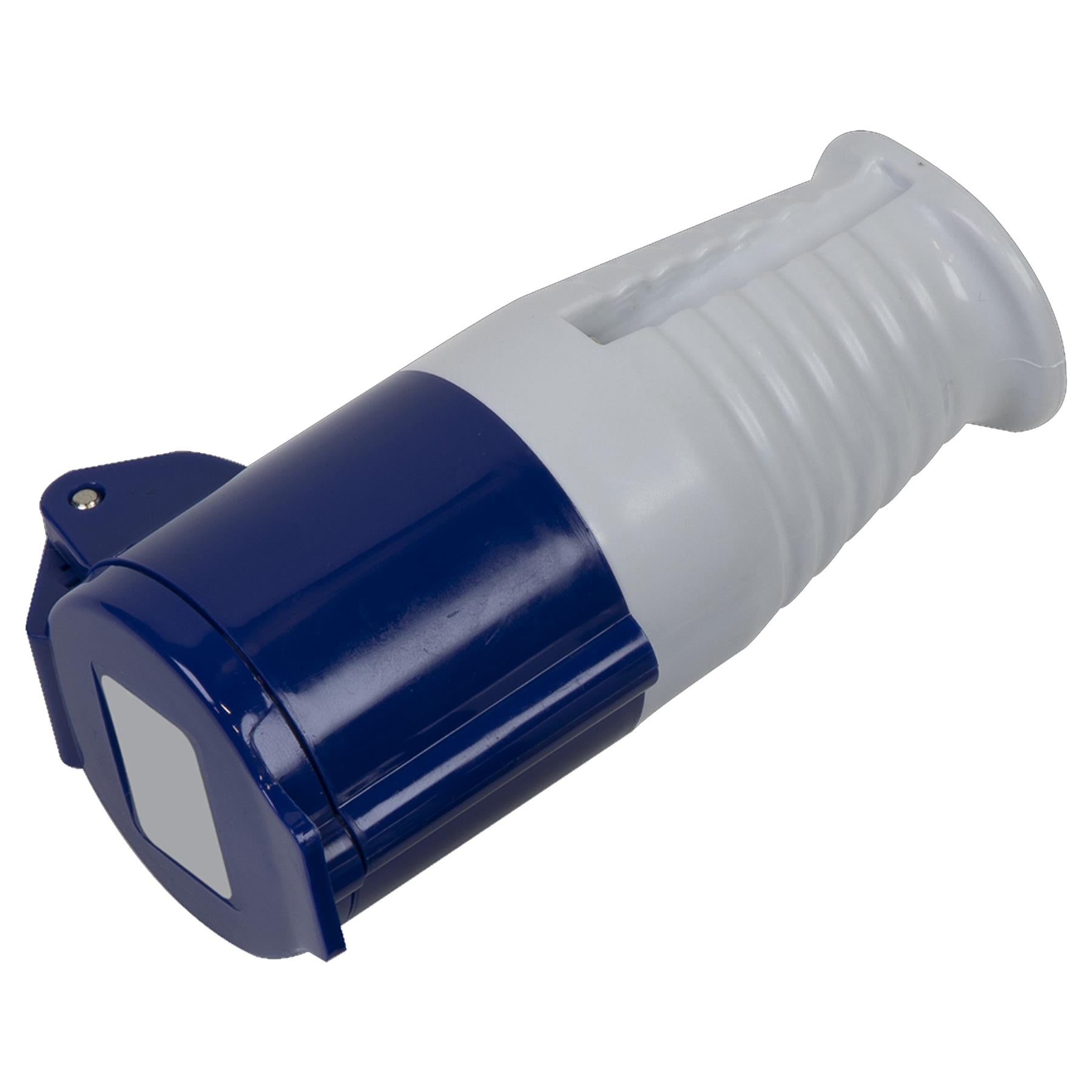 Blue Socket 230V Socket with 2P+E connectors, Sealey - Skill DIY