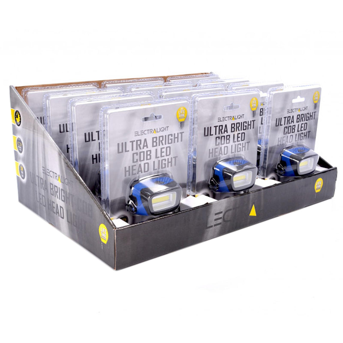 BlueSpot Headlight COB LED Ultra Bright Head Torch Mechanics 120 Lumen