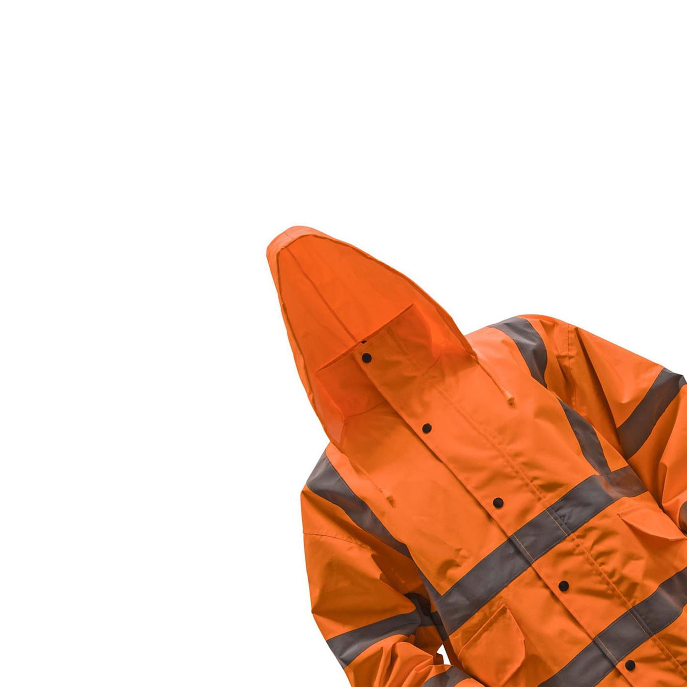 Sealey Hi-Vis Orange Jacket with Quilted Lining & Elastic Waist XXL
