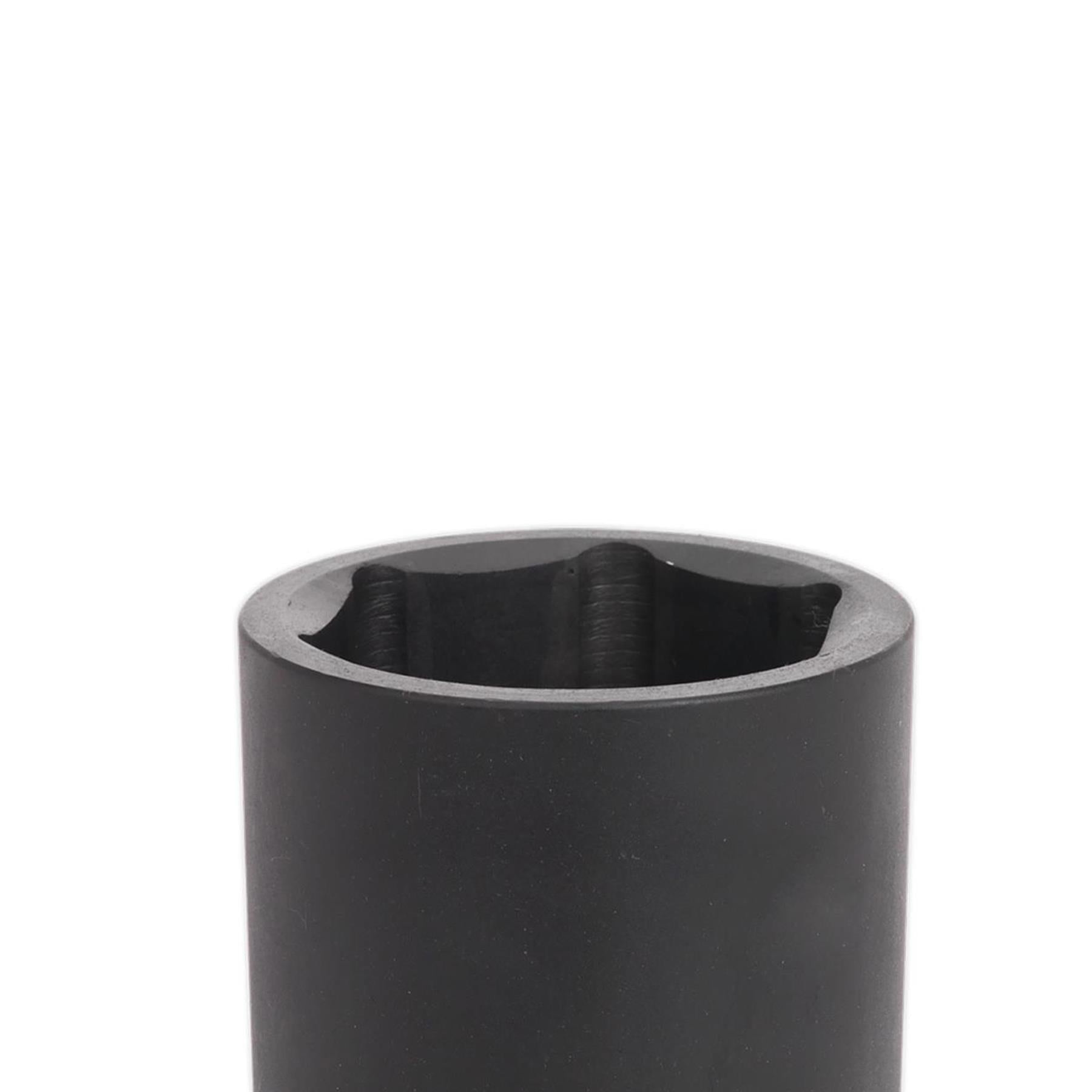 Sealey Impact Socket 100mm Deep 1"Sq Drive Chrome Molybdenum Lifetime Guarantee