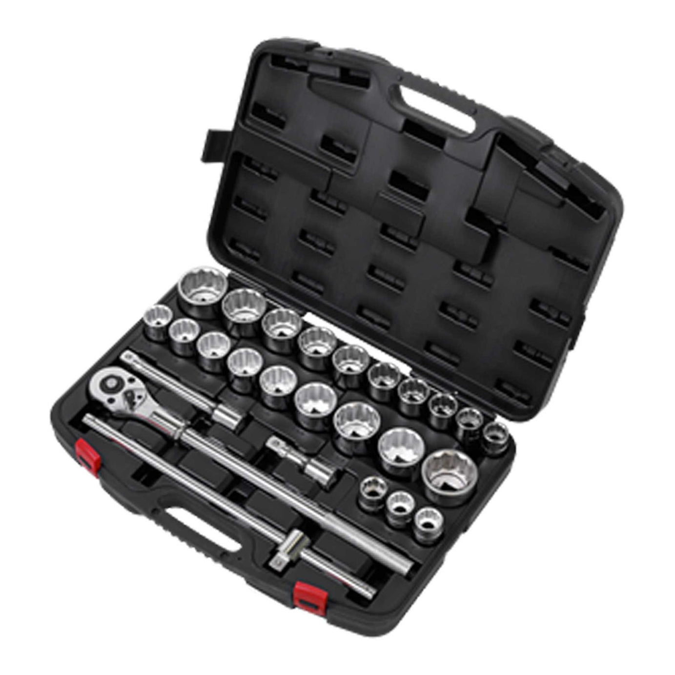 Sealey Socket Set 26pc 3/4"Sq Drive 12-point WallDrive