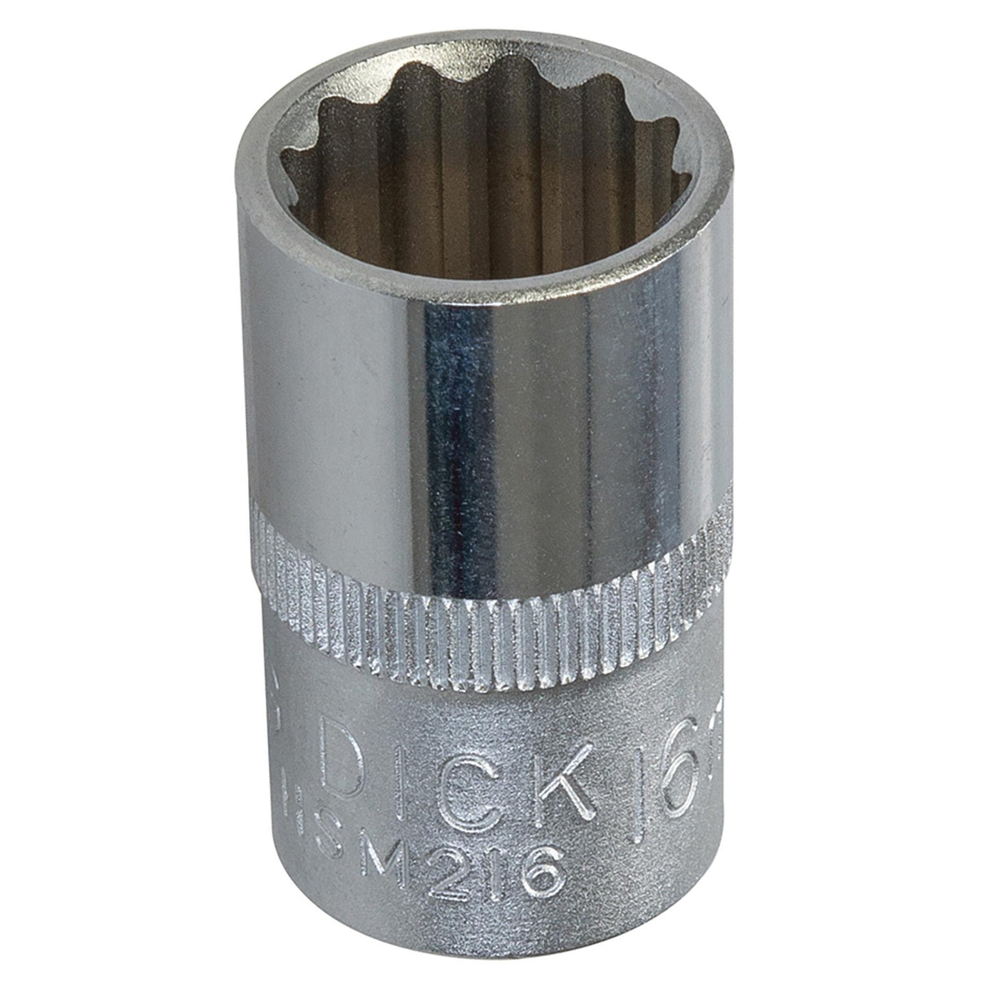 King Dick Socket 1/2" Sd 12pt Metric 16mm