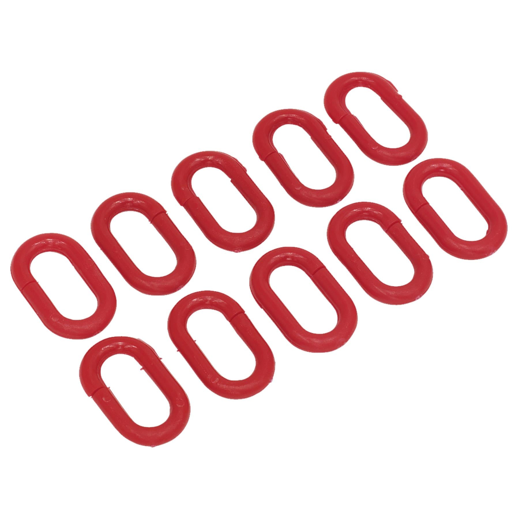 Sealey Plastic Chain Connector Pack of 10 plastic connectors