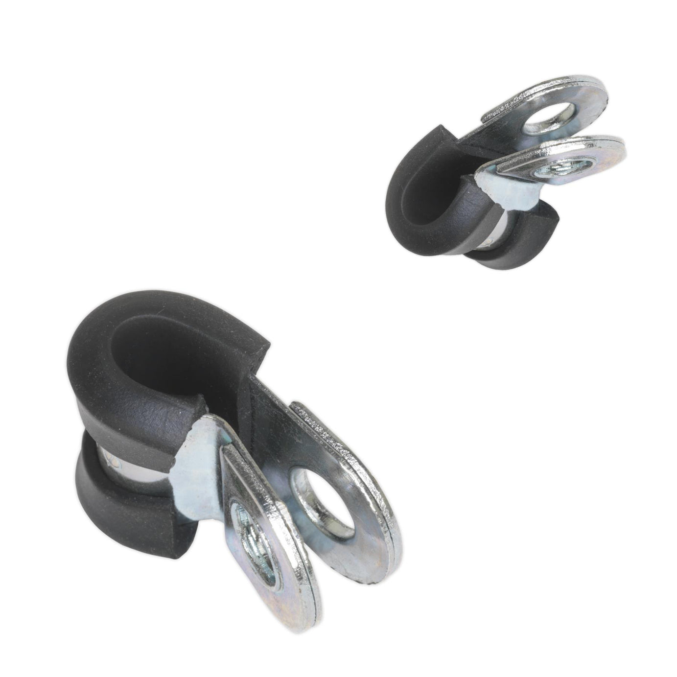 Sealey P-Clip Rubber Lined 13mm Pack of 25