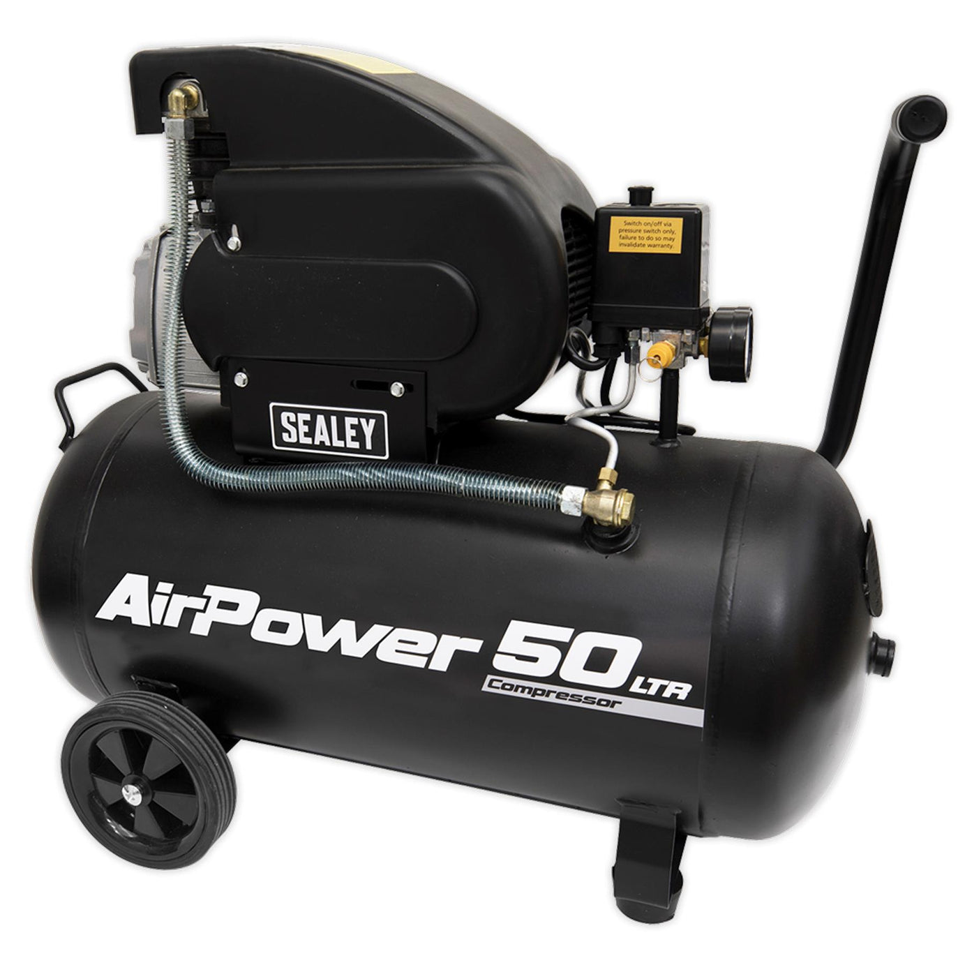 Sealey SAC5020A Compressor 50L Direct Drive 2hp