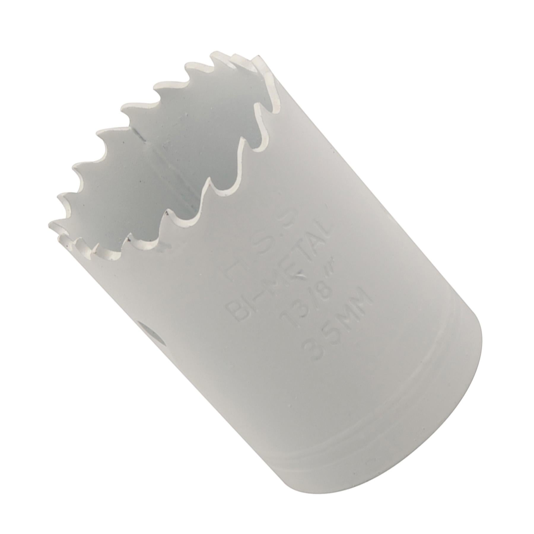 Heavy Duty Bi-Metal Holesaw 35mm Variable Pitch Steel Wood Metal Pvc Fast Clean