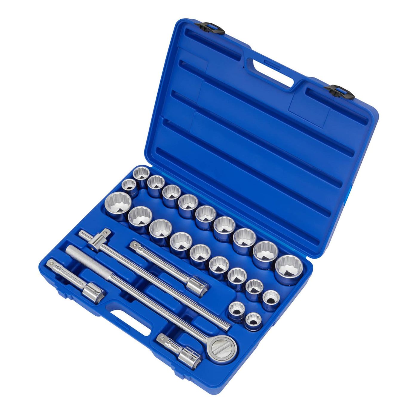 Sealey Socket Set 26pc 3/4"Sq Drive 12pt WallDrive-Metric/Imperial