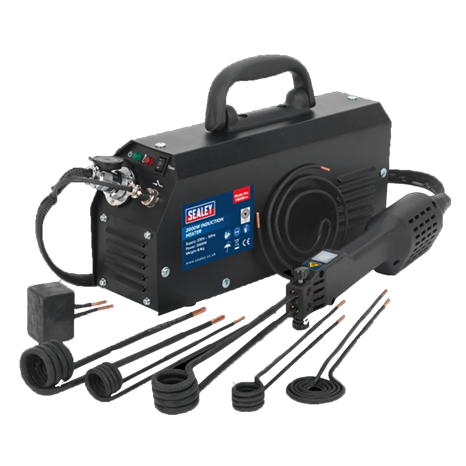 Sealey VS230 Induction Heater 2000W Coil gun Tool Car Van Garage Workshop