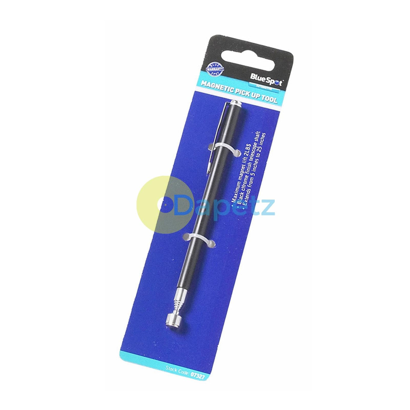 Blue Spot 2lb 0.9kg Telescopic Magnetic Pick Up Tool Portable Mechanics, Electrical