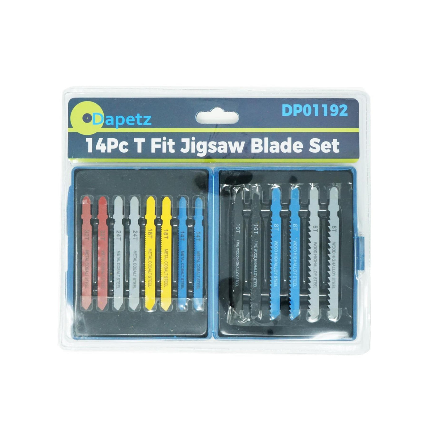 14Pc Assorted Jigsaw Blade