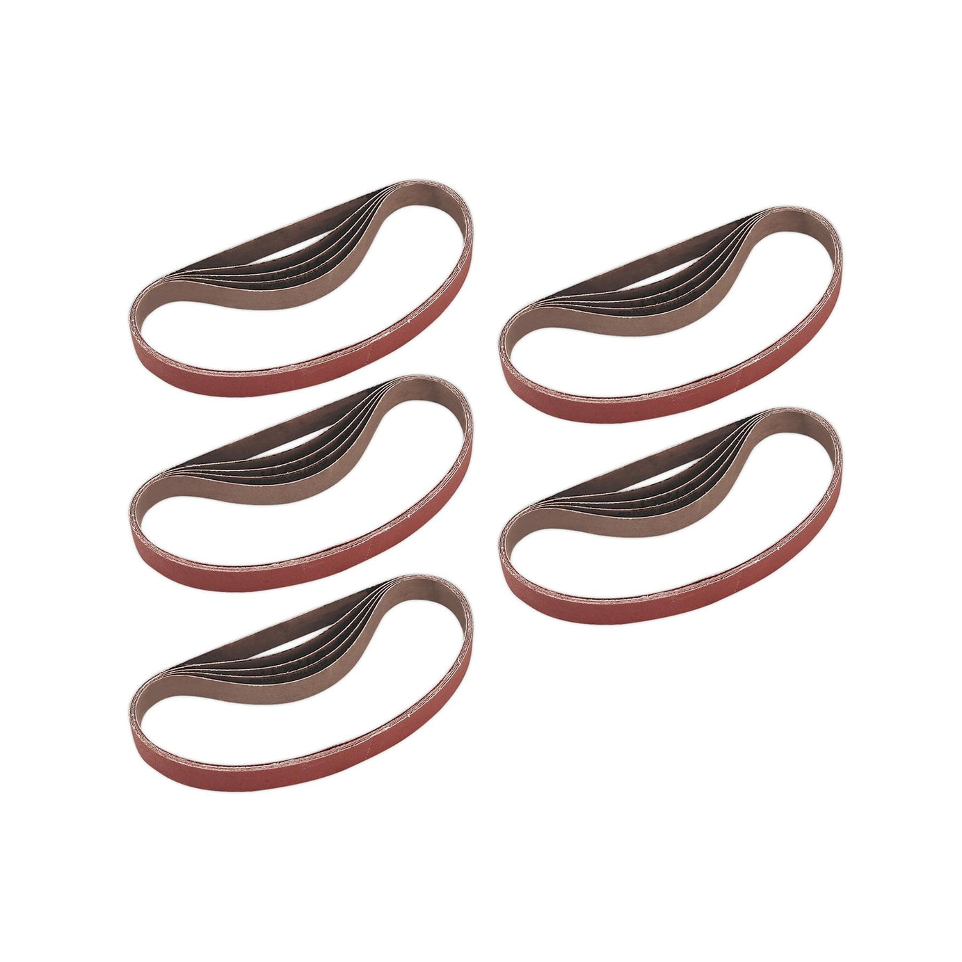 Sealey Sanding Belt 20 x 520mm 120Grit Pack of 5