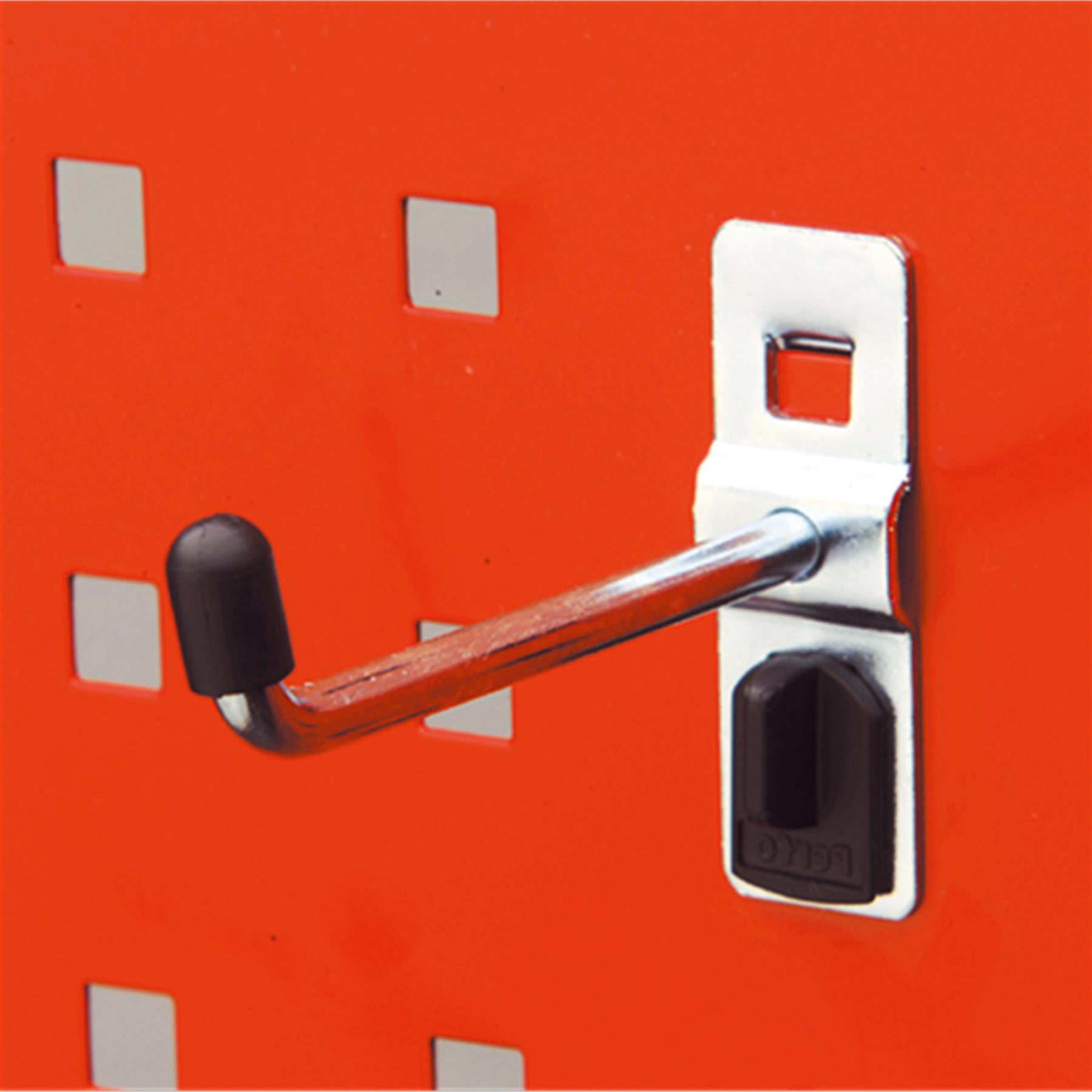 Sealey Single Prong Hook 6 x 50mm Vertical End Pack of 5 For Tool Storage Panels