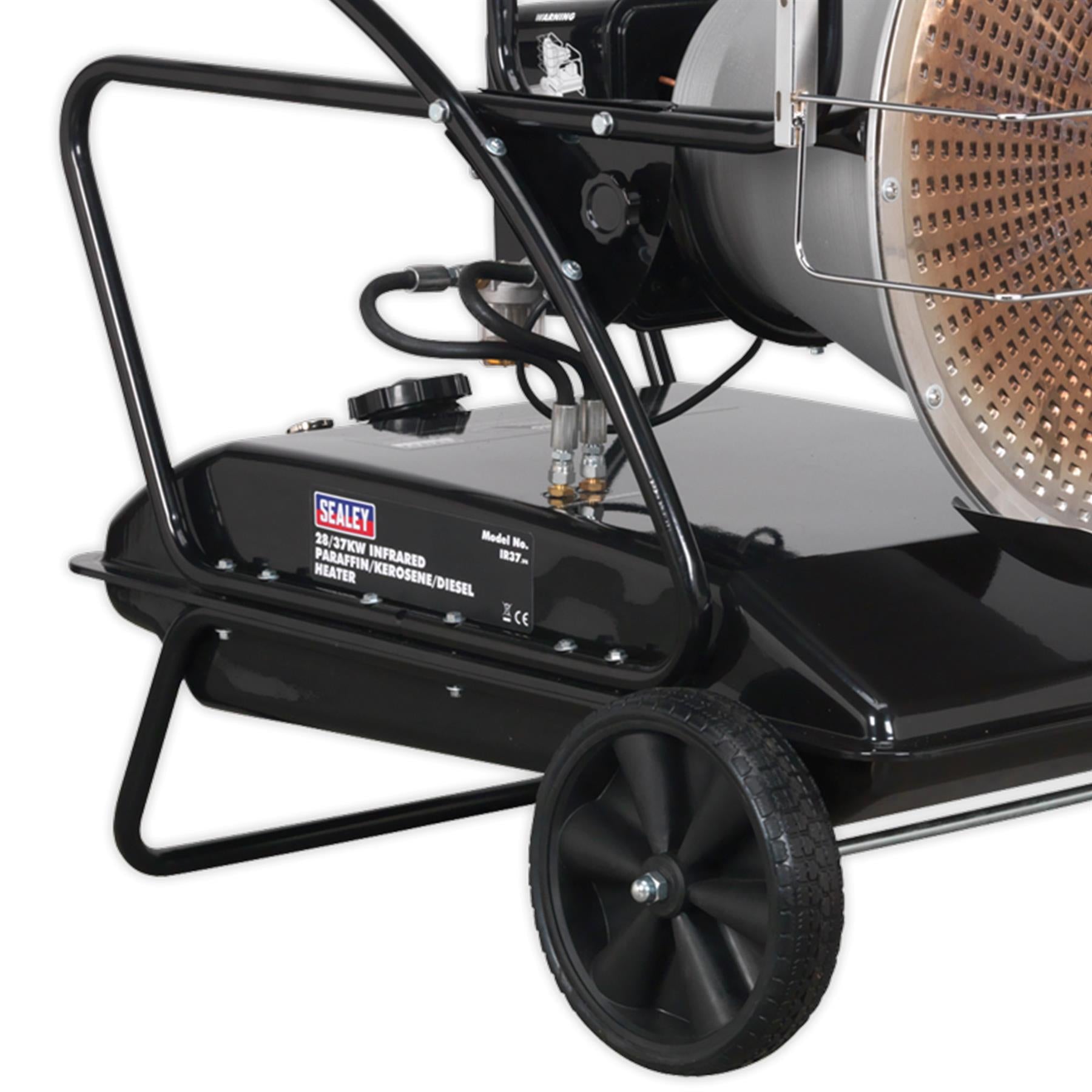 Sealey Infrared Paraffin/Kerosene/Diesel Heater 28/37kW 230V