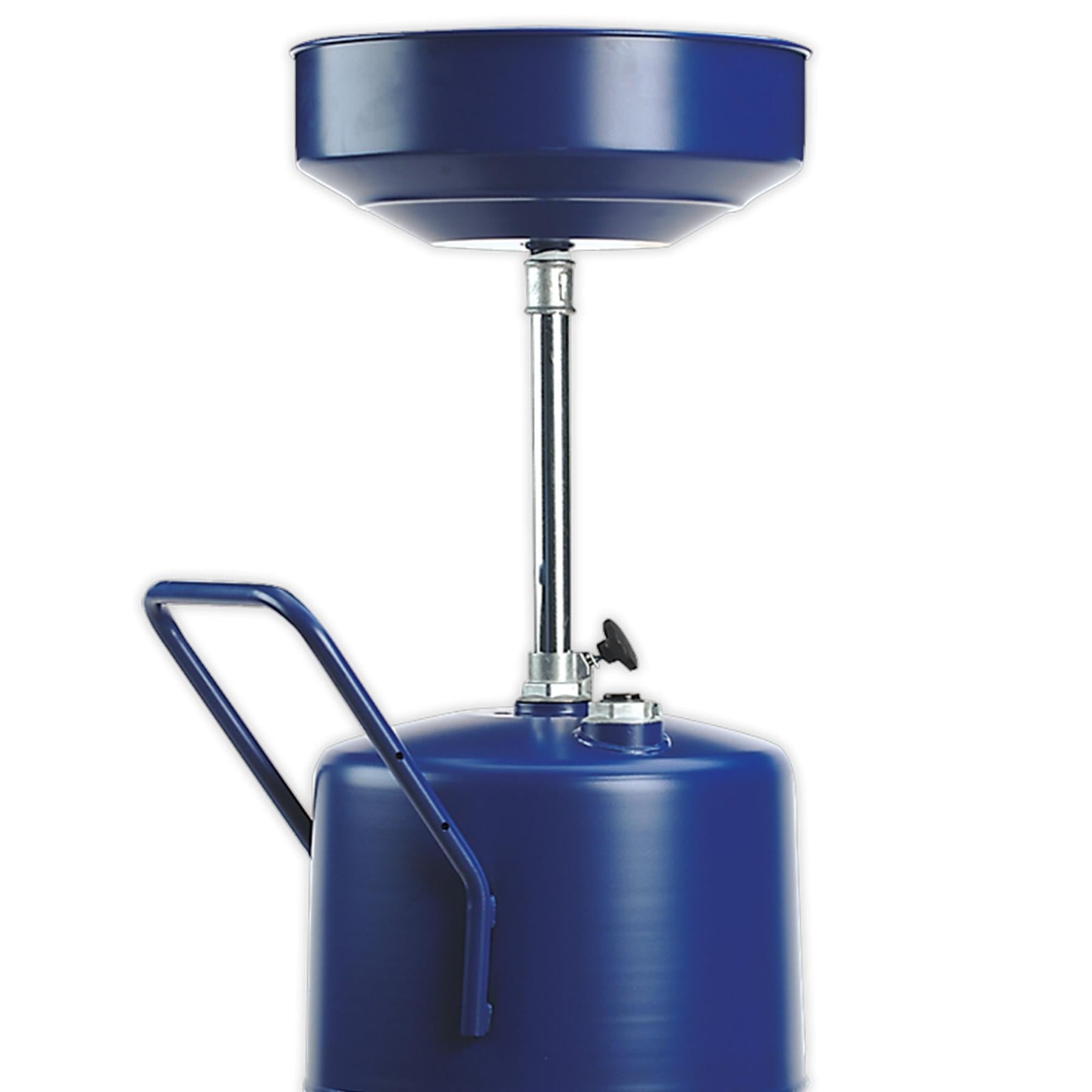 Sealey Mobile Oil Drainer 75L Pump Away