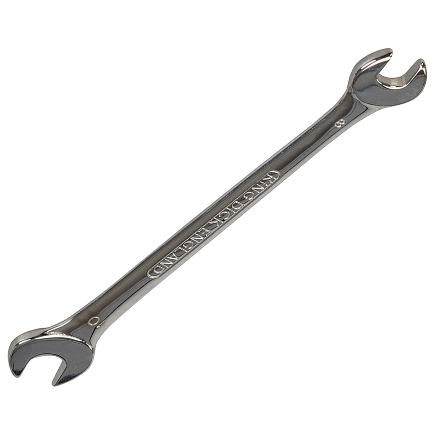 King Dick Open Ended Fully Polished Spanner Wrench Metric 8mm - 10mm