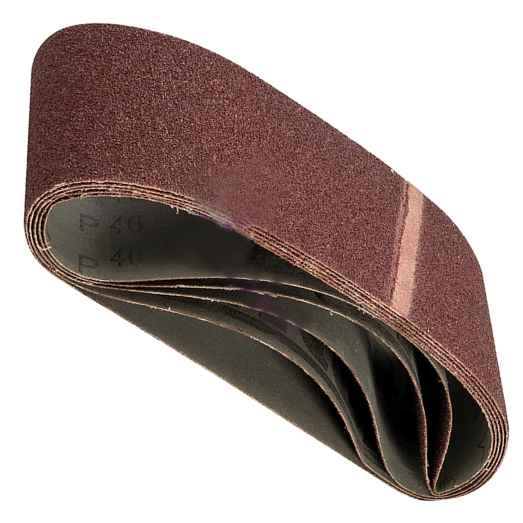 40 Grit Sanding Belts 100 X 610mm 5Pk Sanding Belts High Quality Aluminium
