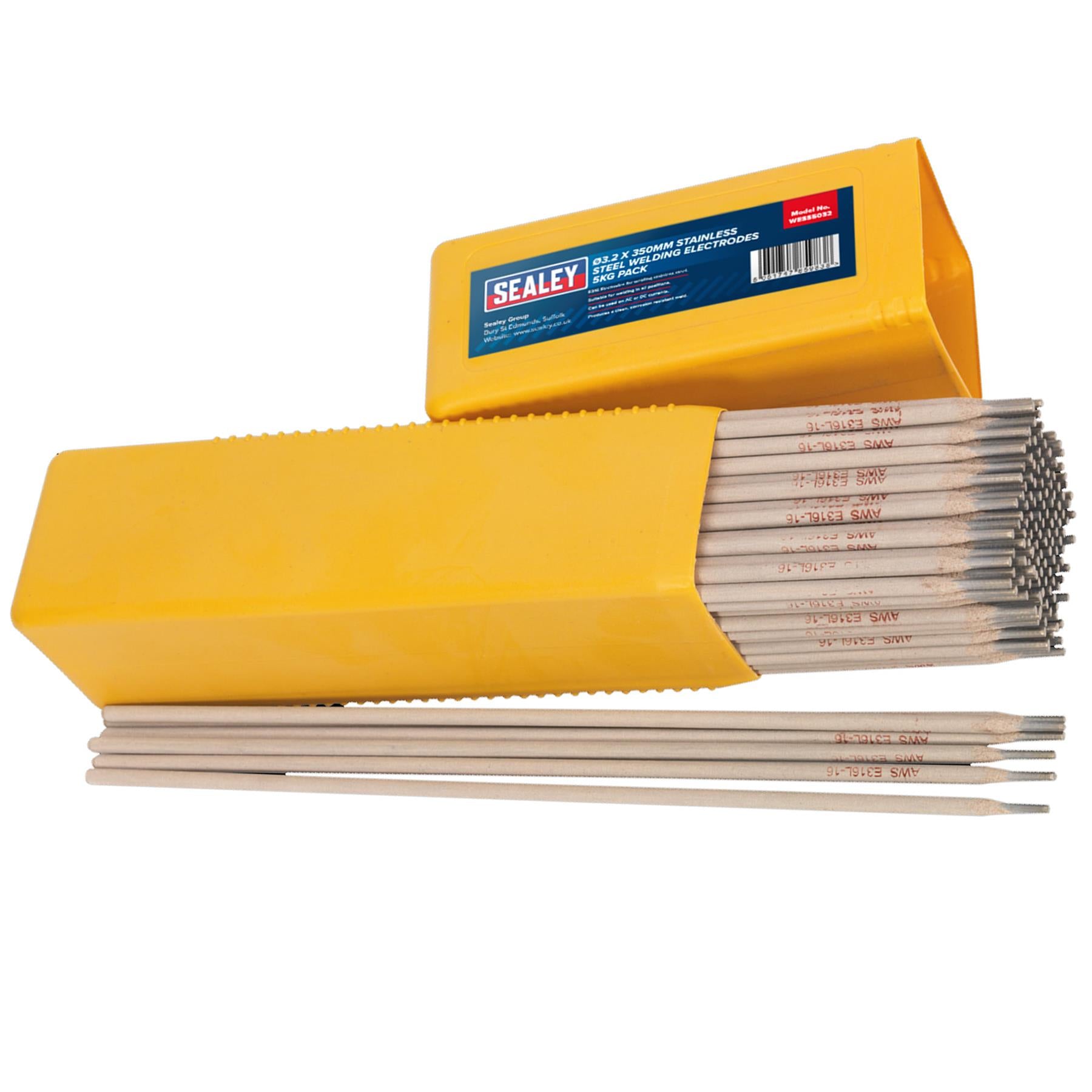 Sealey Welding Electrodes Stainless Steel 3.2 x 350mm 5kg Pack