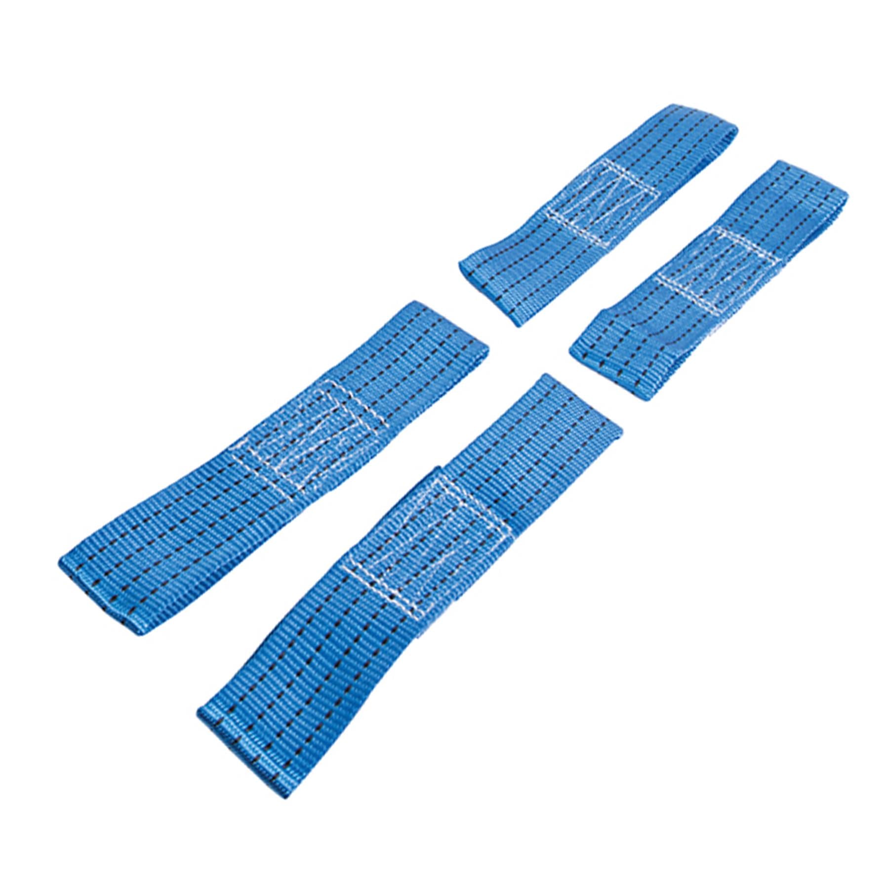 Car Transporter Tie-Down Set Alloy & Steel Wheels - Rated 2000Kg Capacity 4000Kg