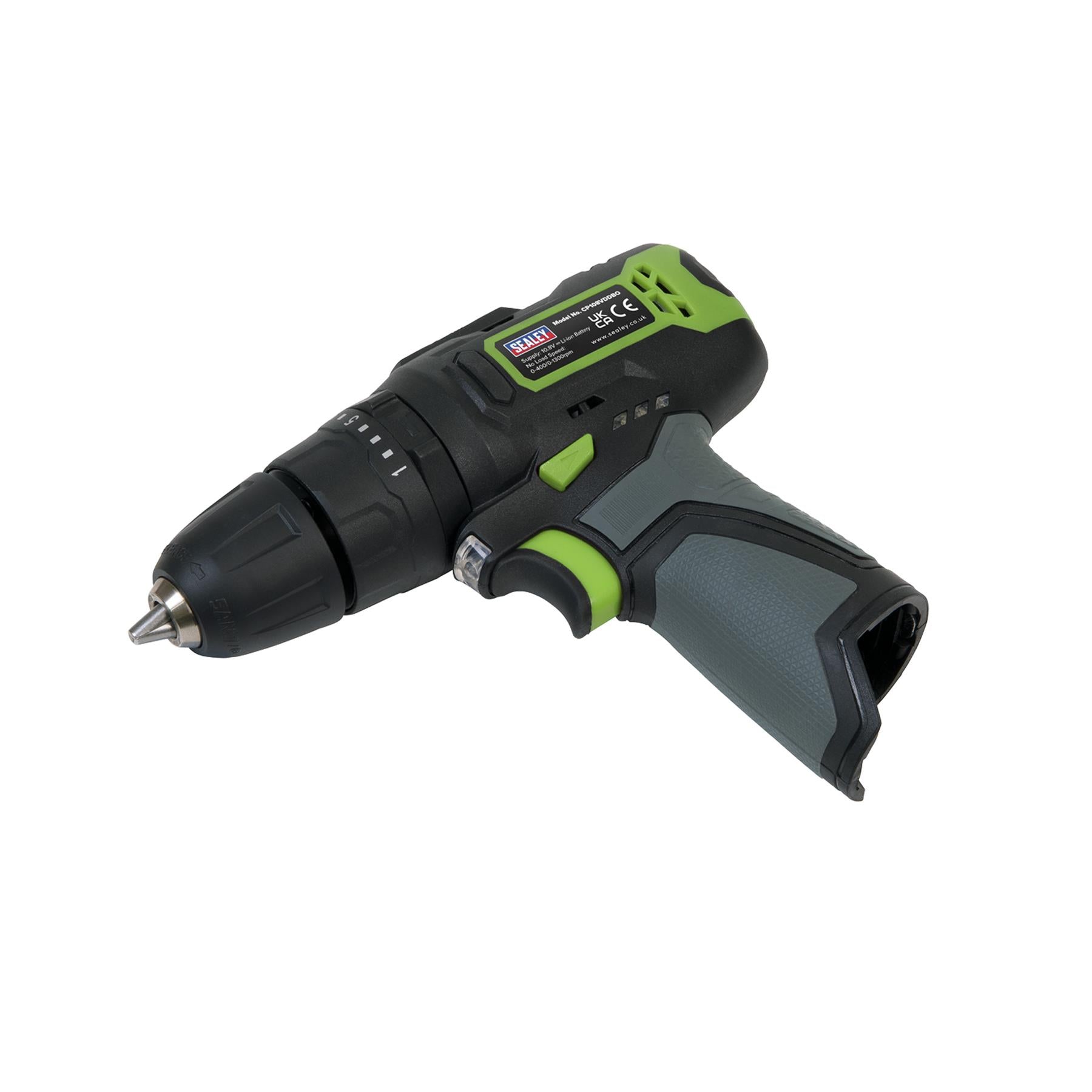 Sealey Cordless Hammer Drill/Driver Ø10mm 10.8V 2Ah
