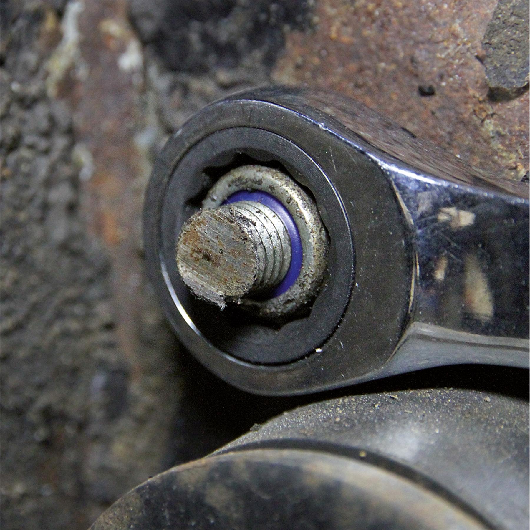 Sealey Double Ring Ratchet/Fixed Spanner Set 7pc Extra-Long Metric