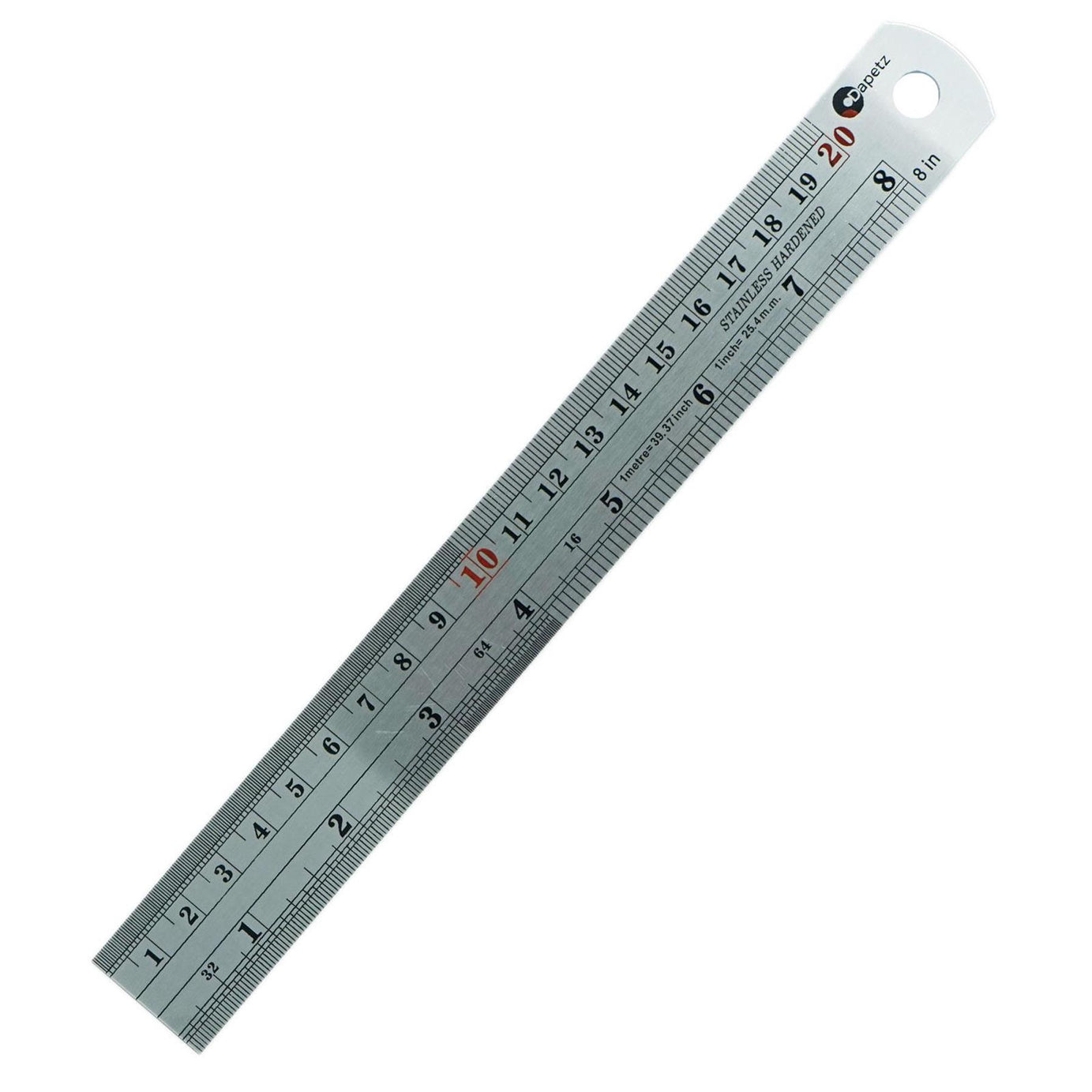 Thick Double Sided Metal Rule