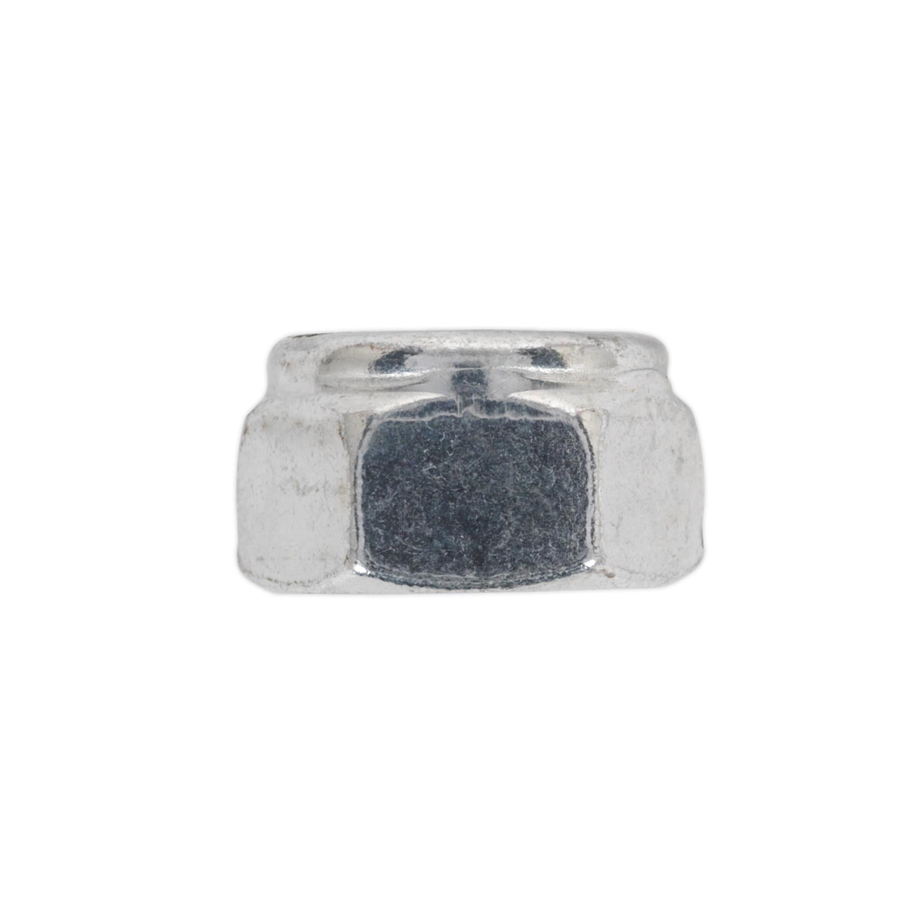 Sealey Nylon Locknut M16 Zinc Pack of 25