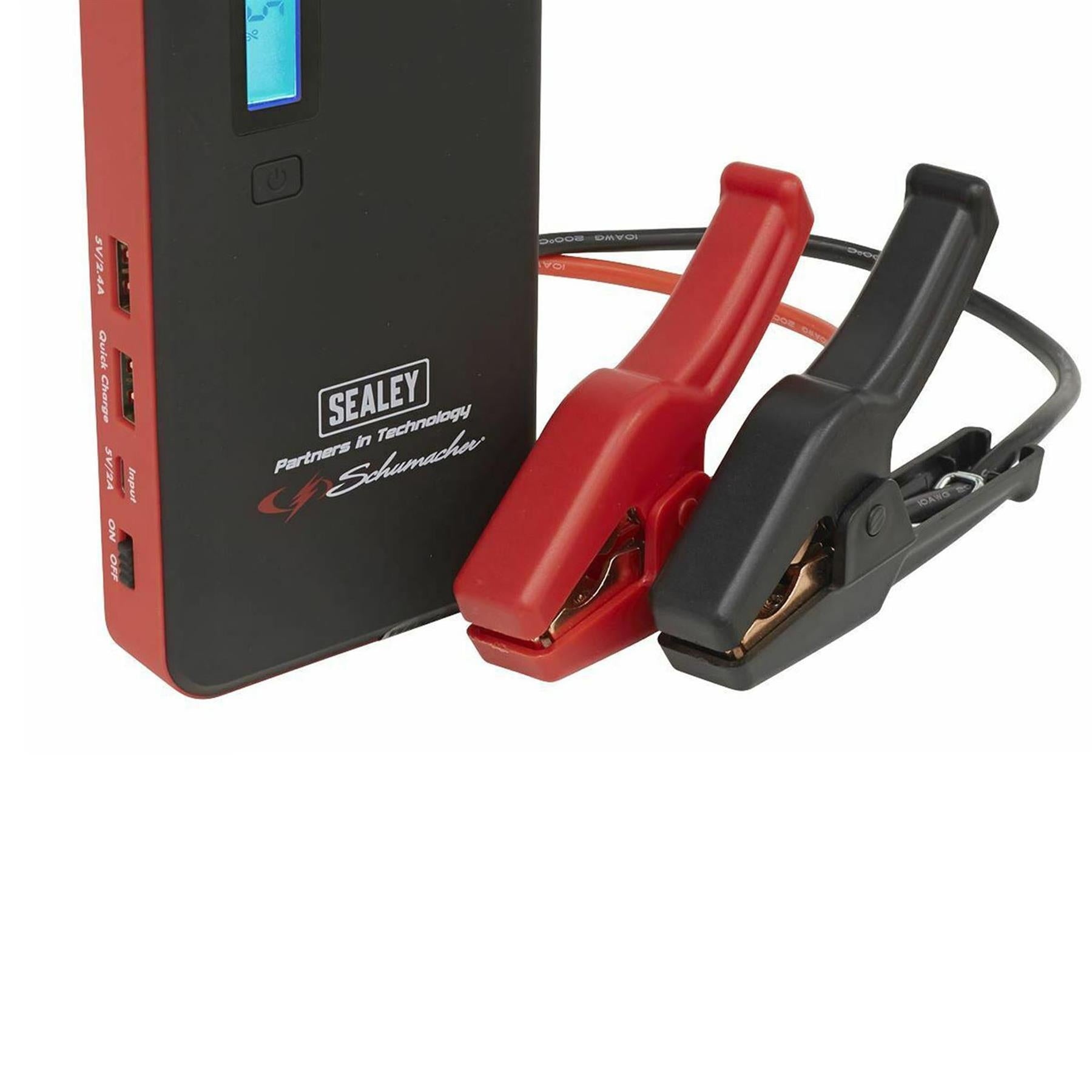 Sealey Schumacher Jump Starter Power Pack 800A Peak Power - Lithium