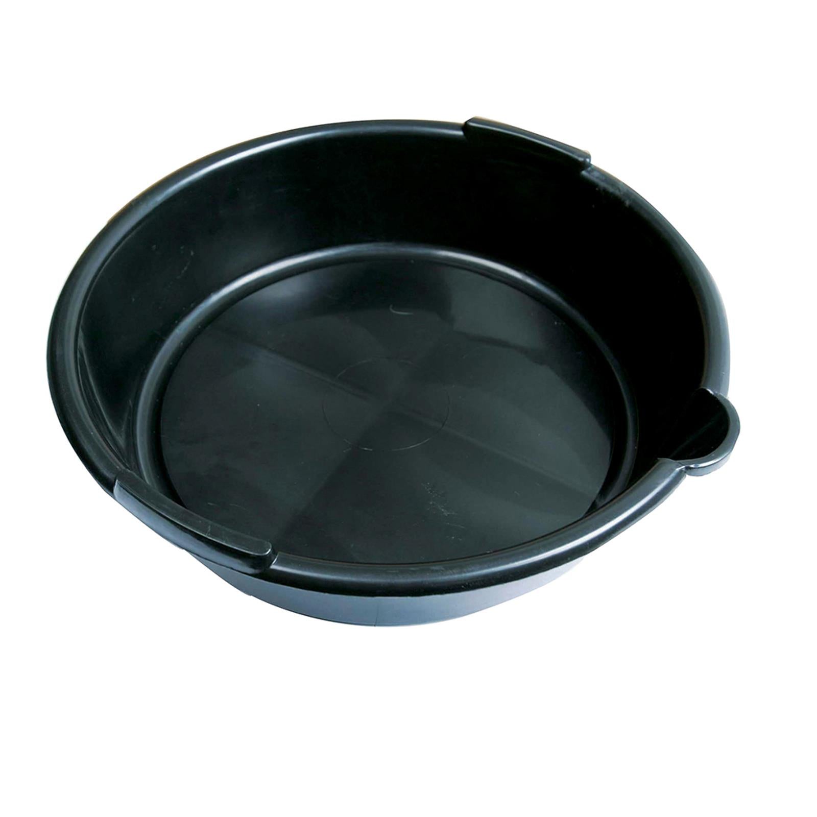 Oil Drain Pan 6 Litres Workshop Garage Car Vehicle 6L Draining Durable Plastic