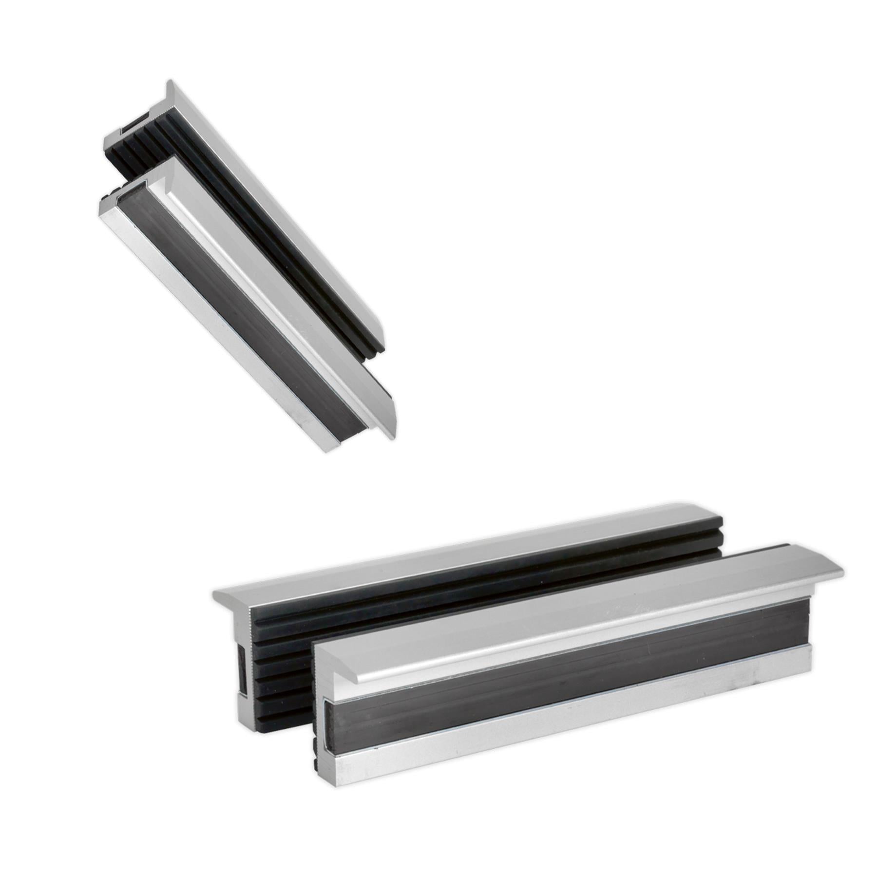 Sealey Soft Jaws for Vices - 125mm With Heavy-Duty Magnetic Strip