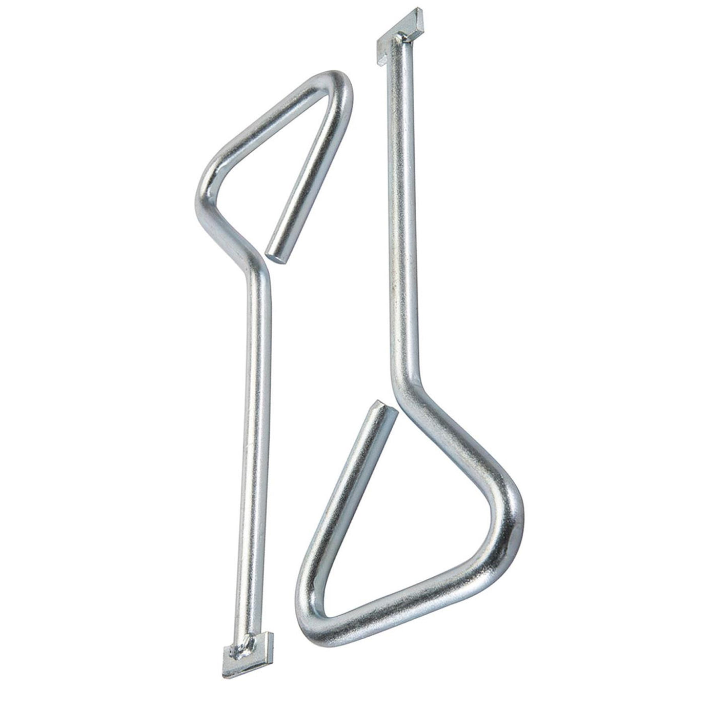 Manhole Cover Keys T-End 320mm Heavy Duty, Zinc-Plated Carbon Steel 2Pk