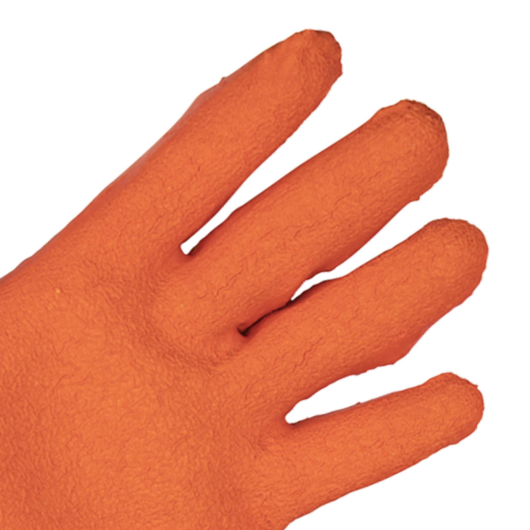 Sealey Super Grip Knitted Gloves Latex Palm (Large) - Pair