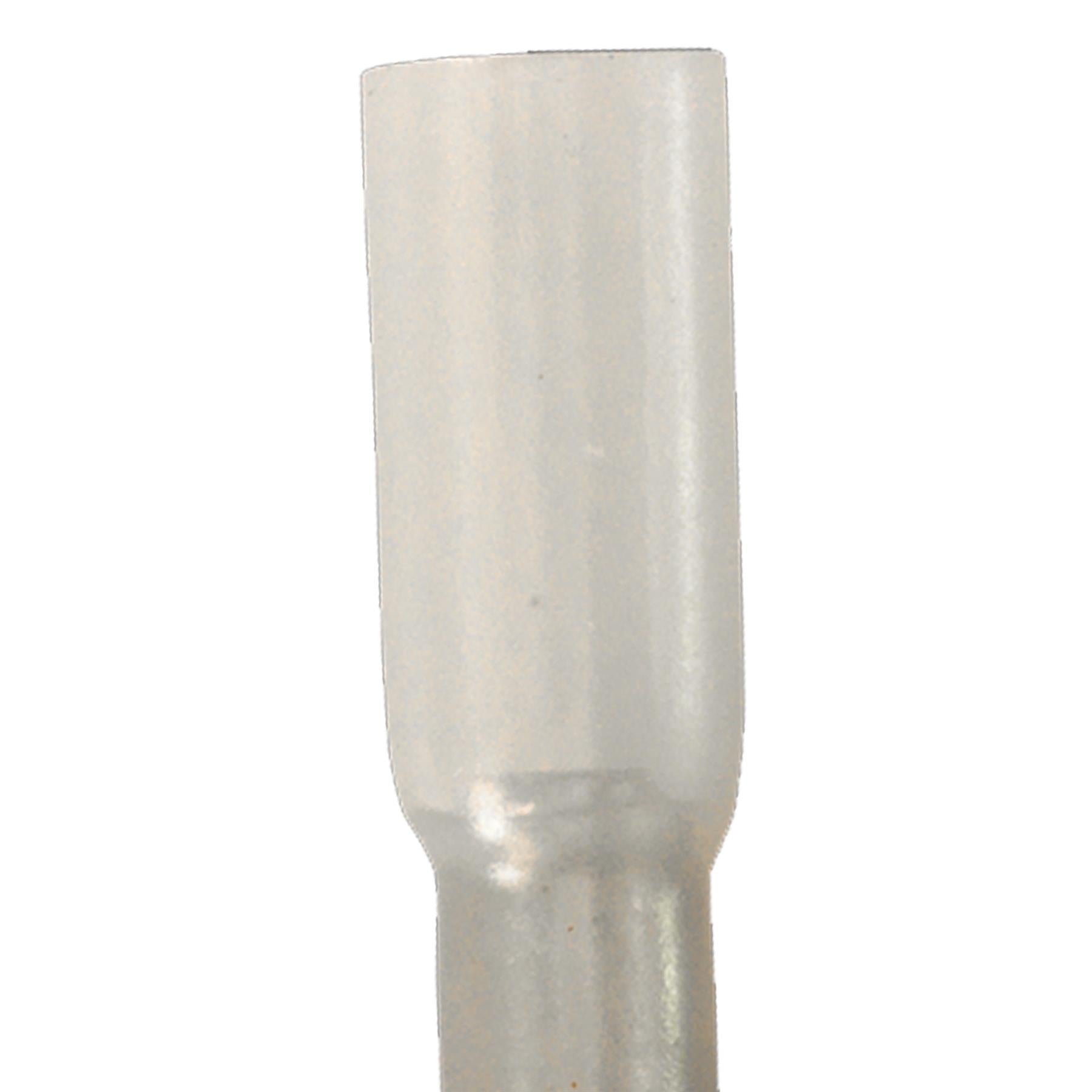 Sealey Heat Shrink Butt Connector with Crimp & Solder Clear Pk 25