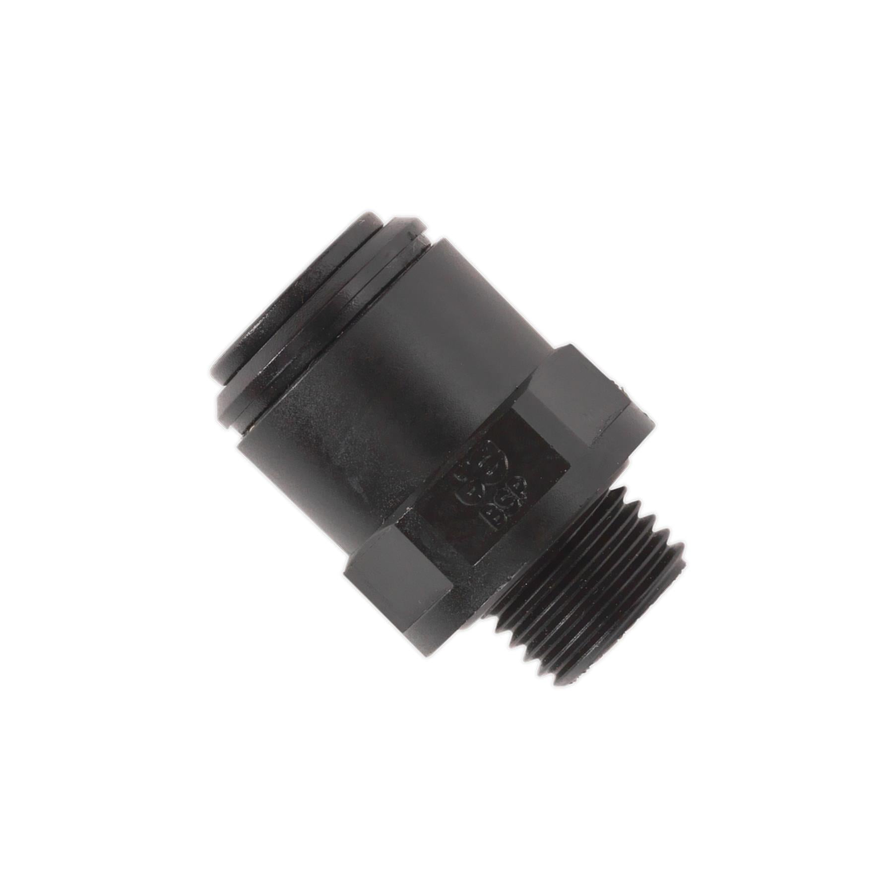 Sealey Straight Adaptor 6mm x 1/4"BSP Pk of 5 (Speedfit-PM010612E)