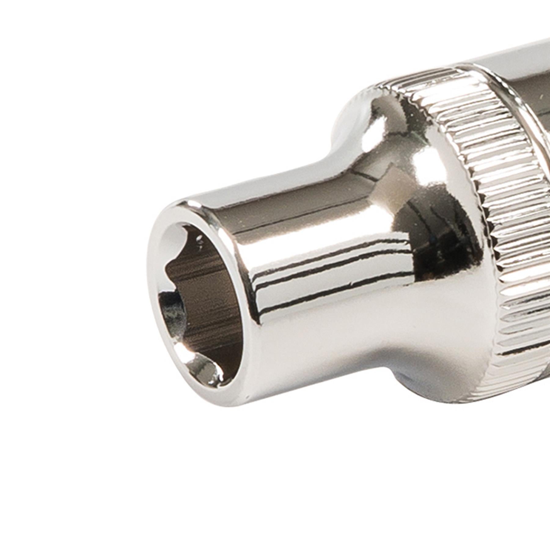Socket 1/2" Drive Metric Hex Square 9mm Individual Hex Polished Crv Quality