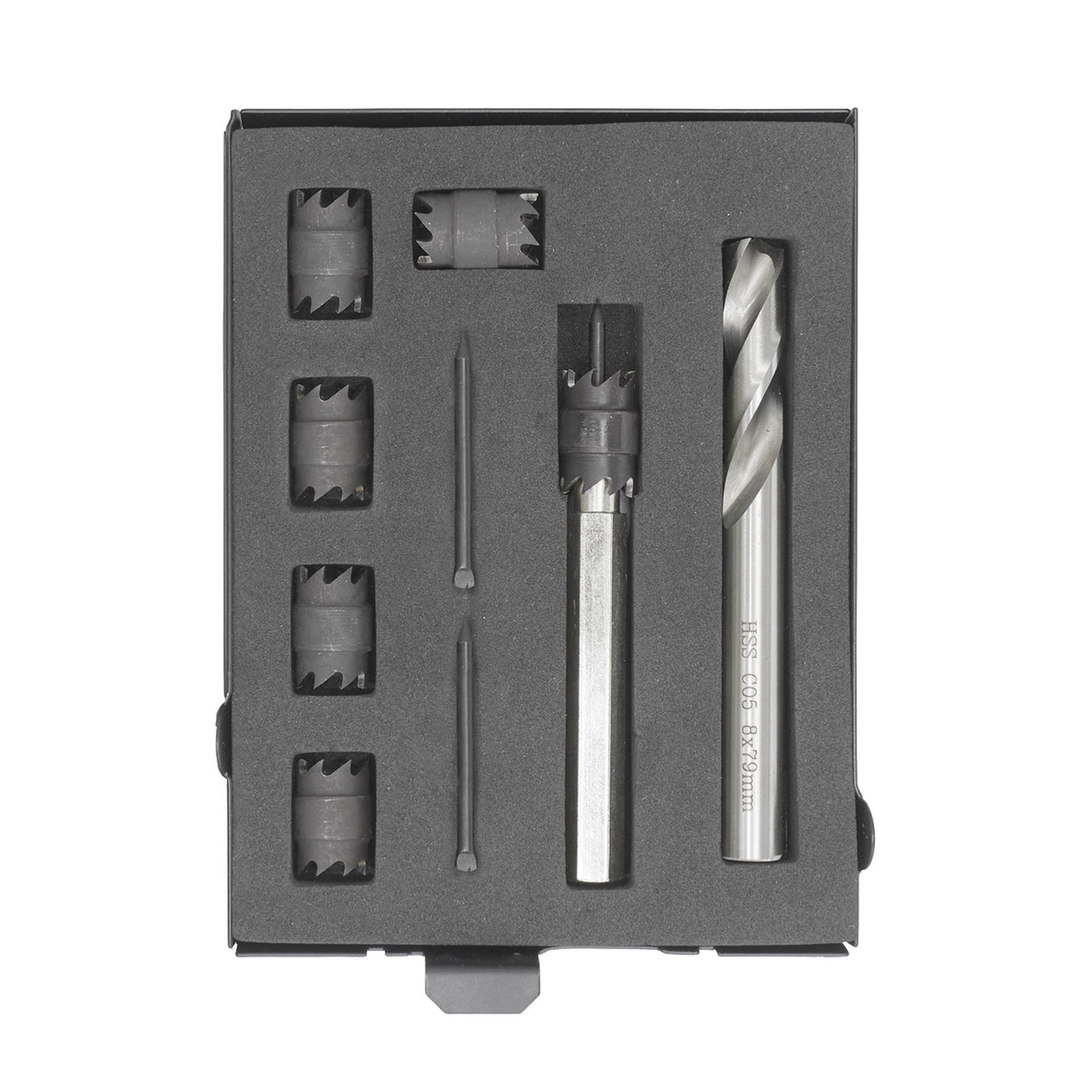 Sealey 9pc Spot Weld Cutter Drill Bits Set 10mm Spot Weld Removal Drill AK4730