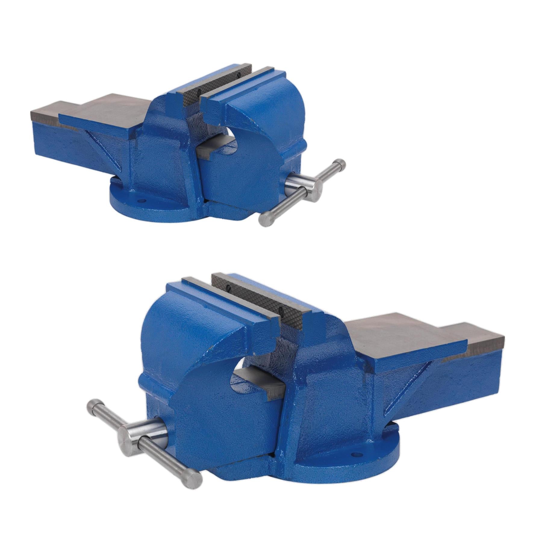 Sealey Vice 200mm Fixed Base Professional Heavy-Duty