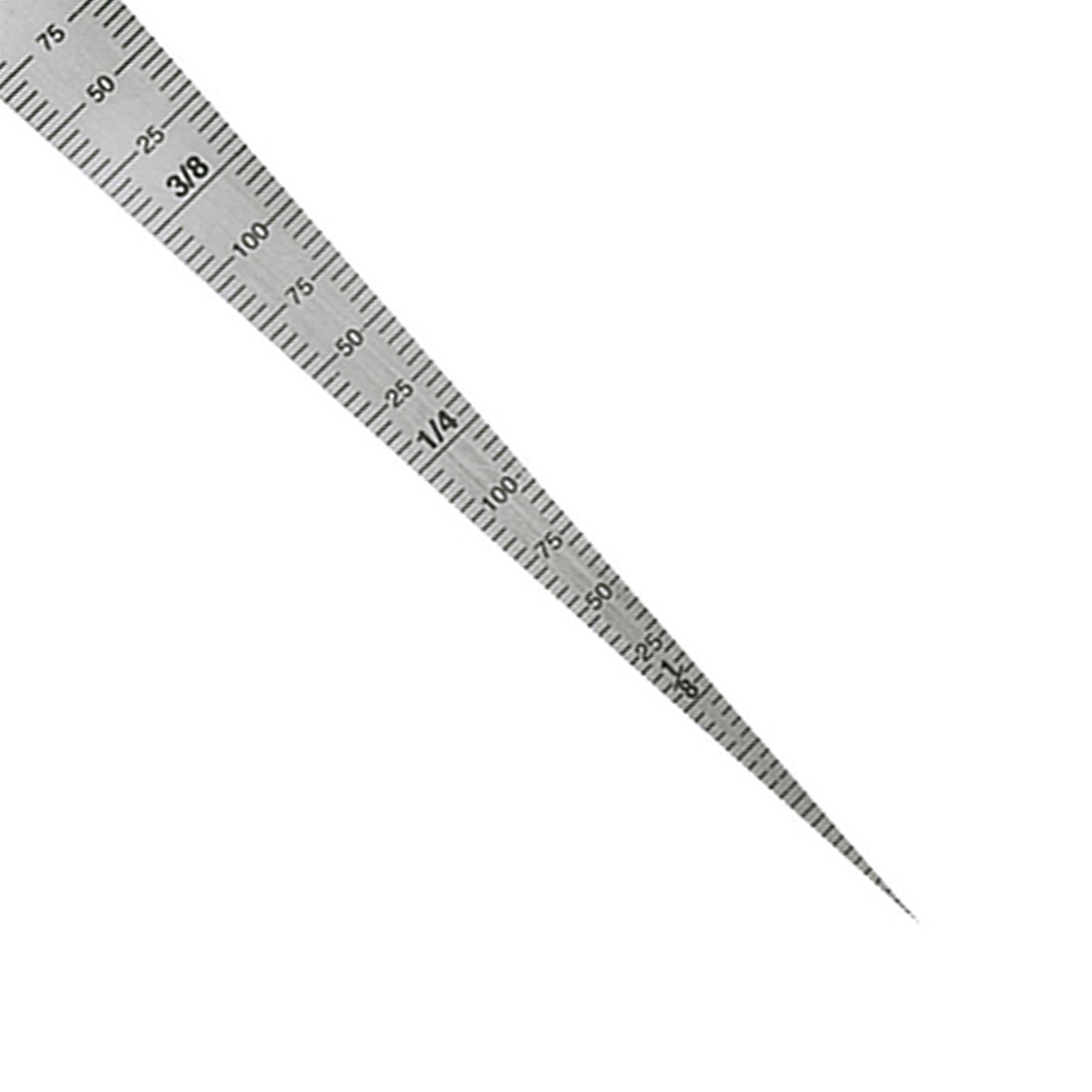 Bore Gauge 1milimeter - 15mm / 1/8" 5/8" Ground And Tempered Stainless Steel Gauge