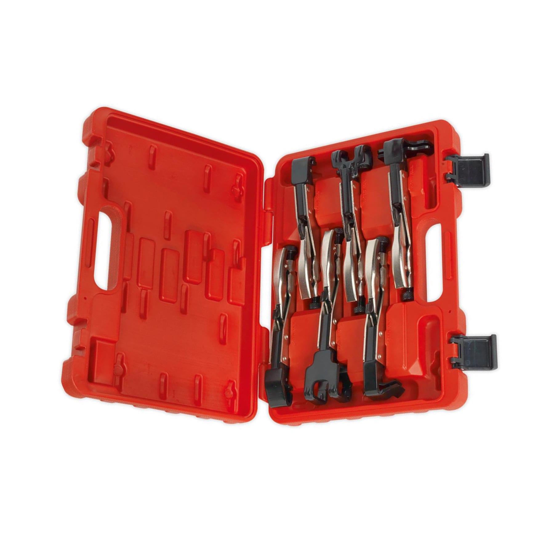 Sealey Axial Locking Grip Set 6pc Smooth & Secure Handling