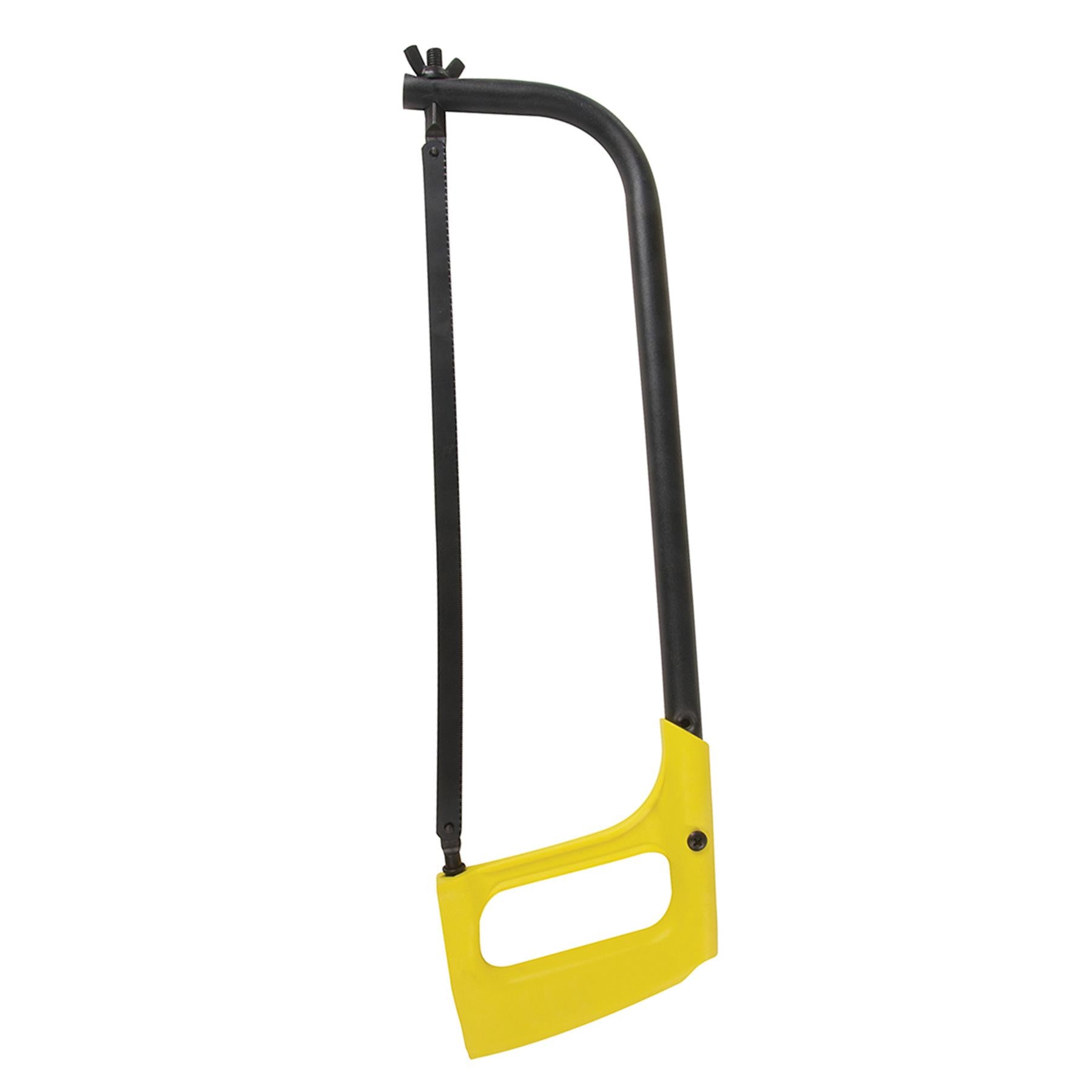 12" 300mm Heavy Duty Alloy Hacksaw Hi-vis Polypropylene Handle