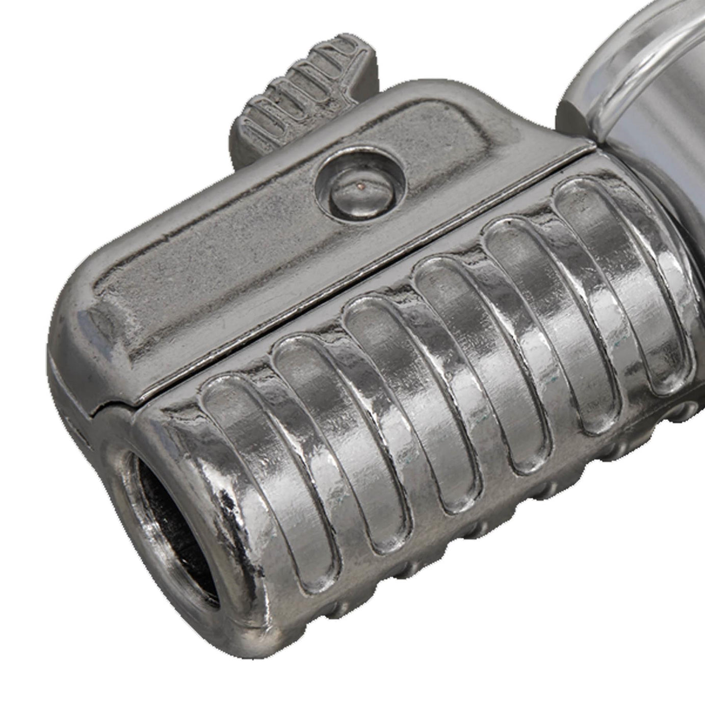 Sealey 90 Angled Swivel Tyre Inflator Clip-On Connector 8mm Bore