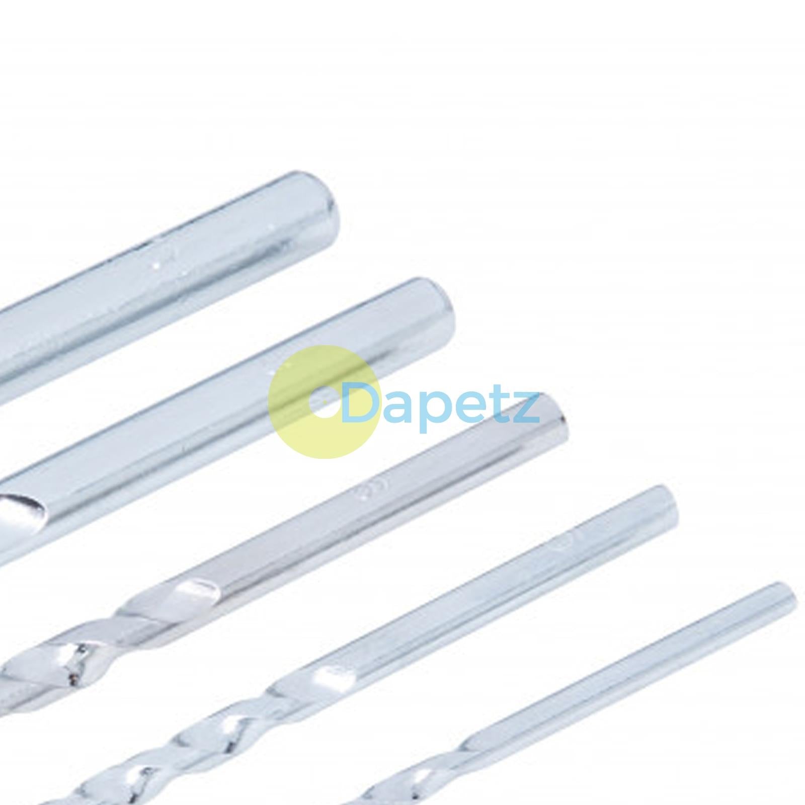 BlueSpot 5 Piece Masonry Drill Bit Set 4-10mm Brick Block Stone Tile Cracked Case